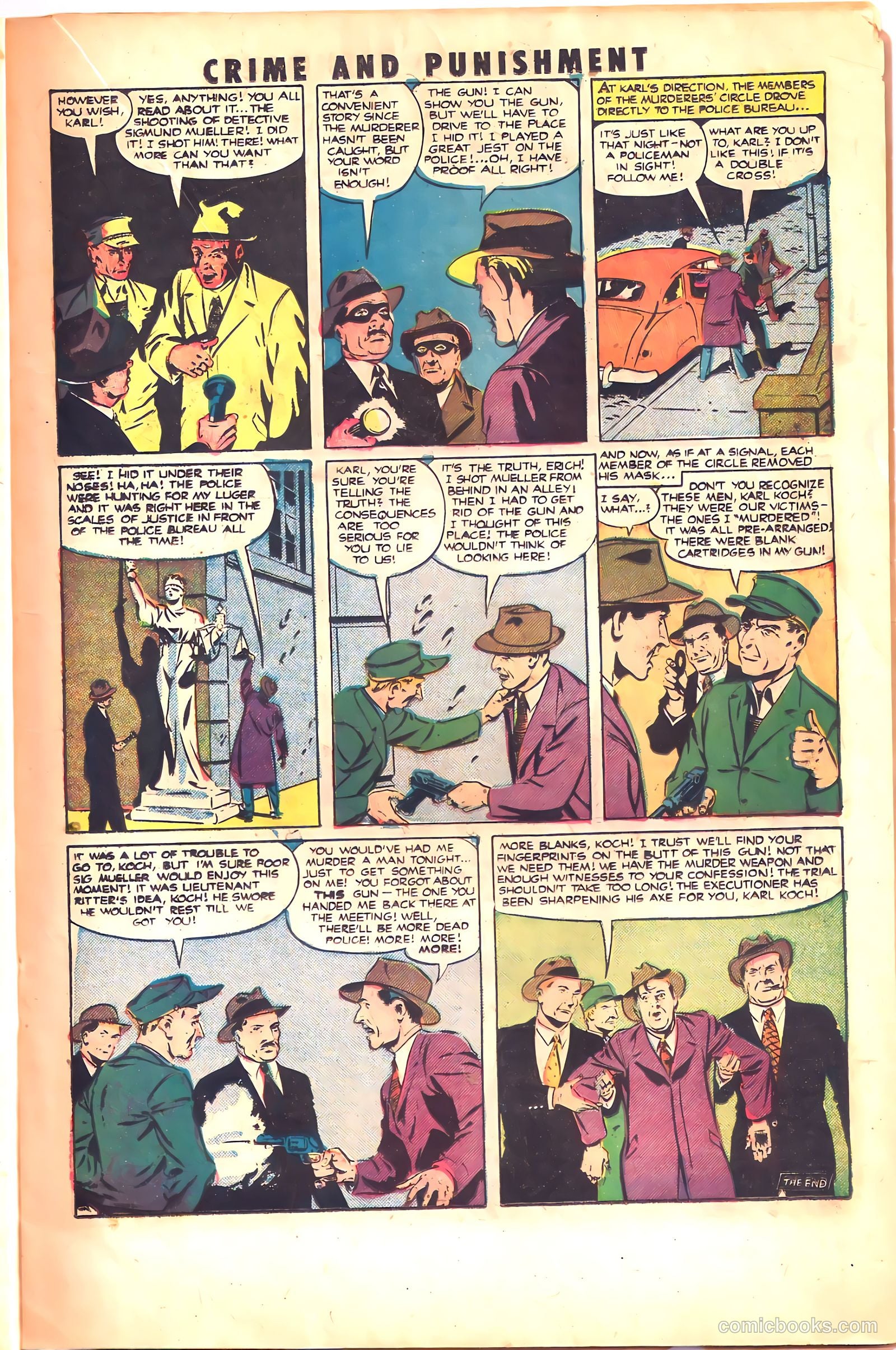 Crime and Punishment #39 (1951) — page 25 of 53