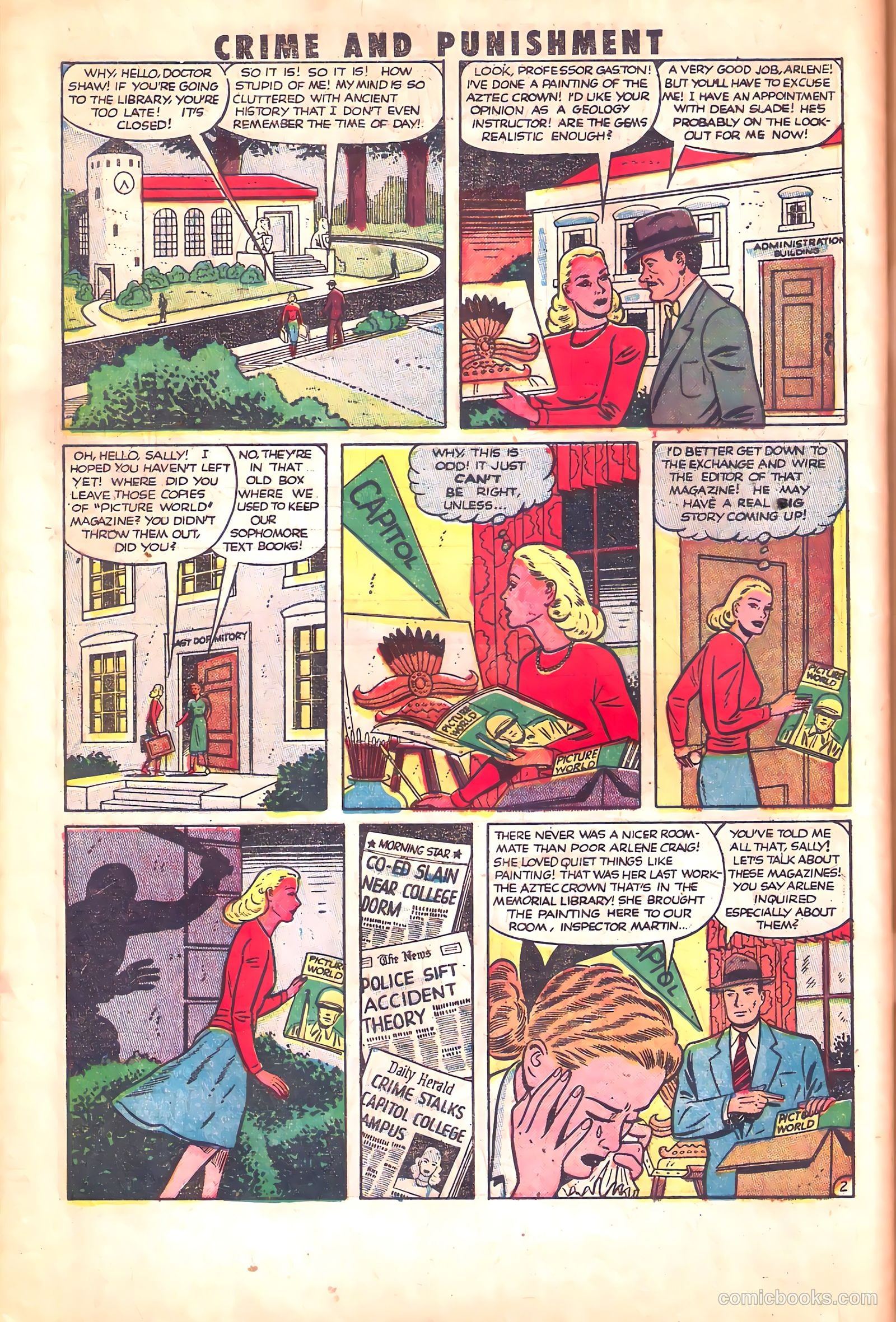 Crime and Punishment #39 (1951) — page 44 of 53