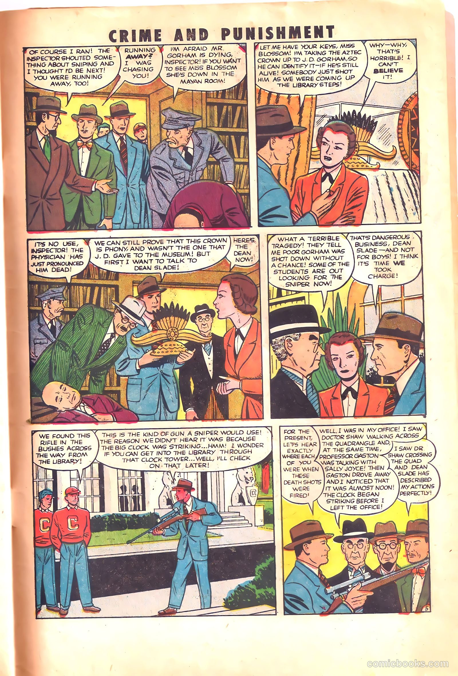 Crime and Punishment #39 (1951) — page 47 of 53
