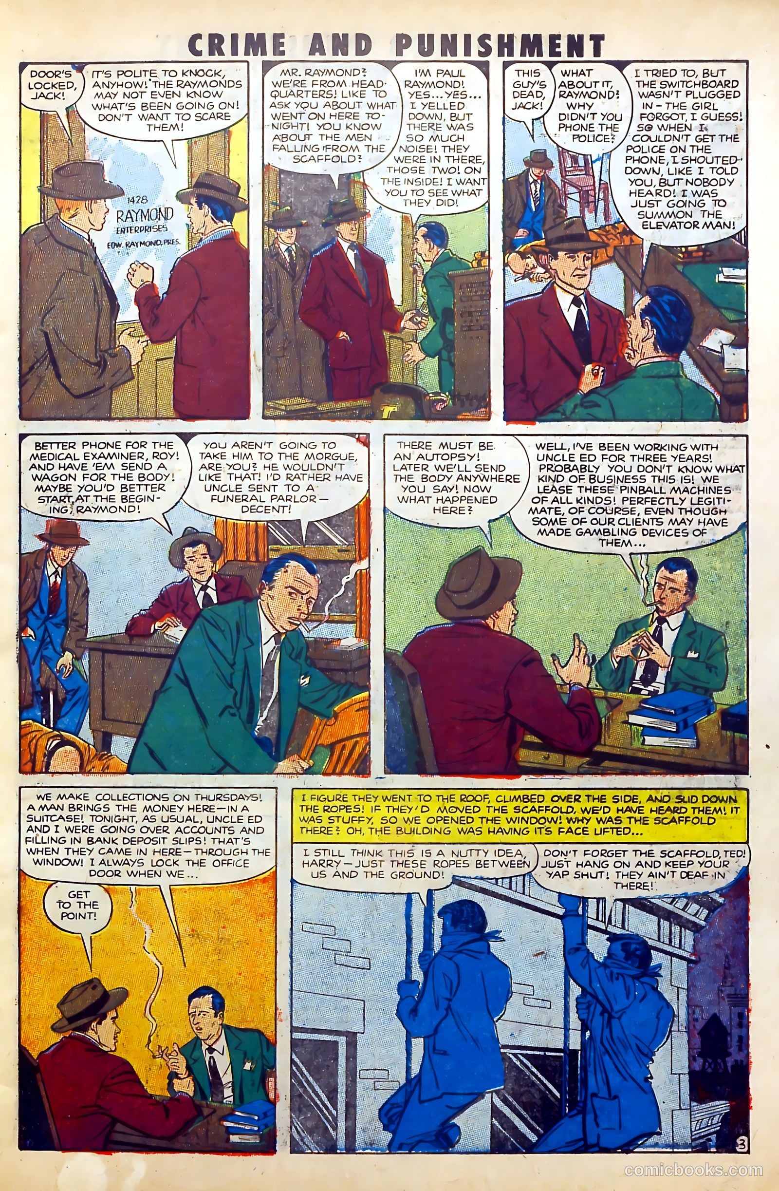 Crime and Punishment #40 (1951) — page 5 of 52