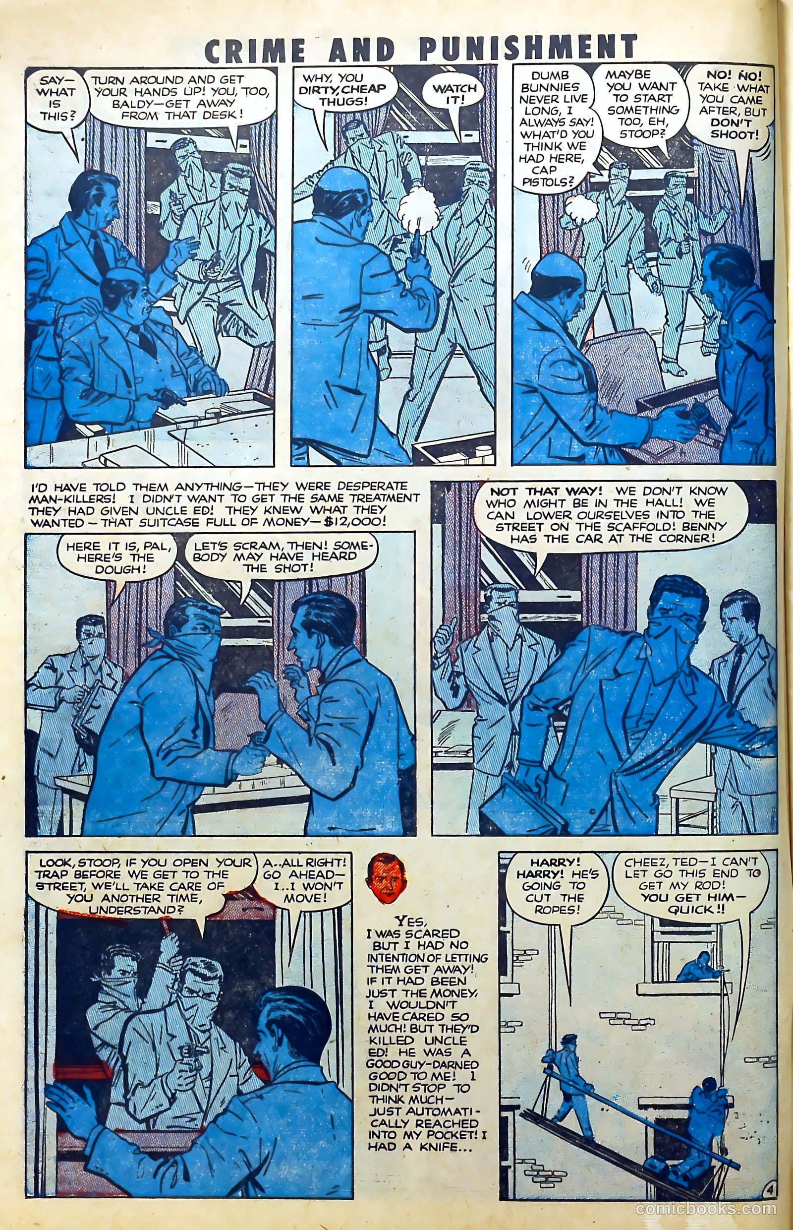 Crime and Punishment #40 (1951) — page 6 of 52
