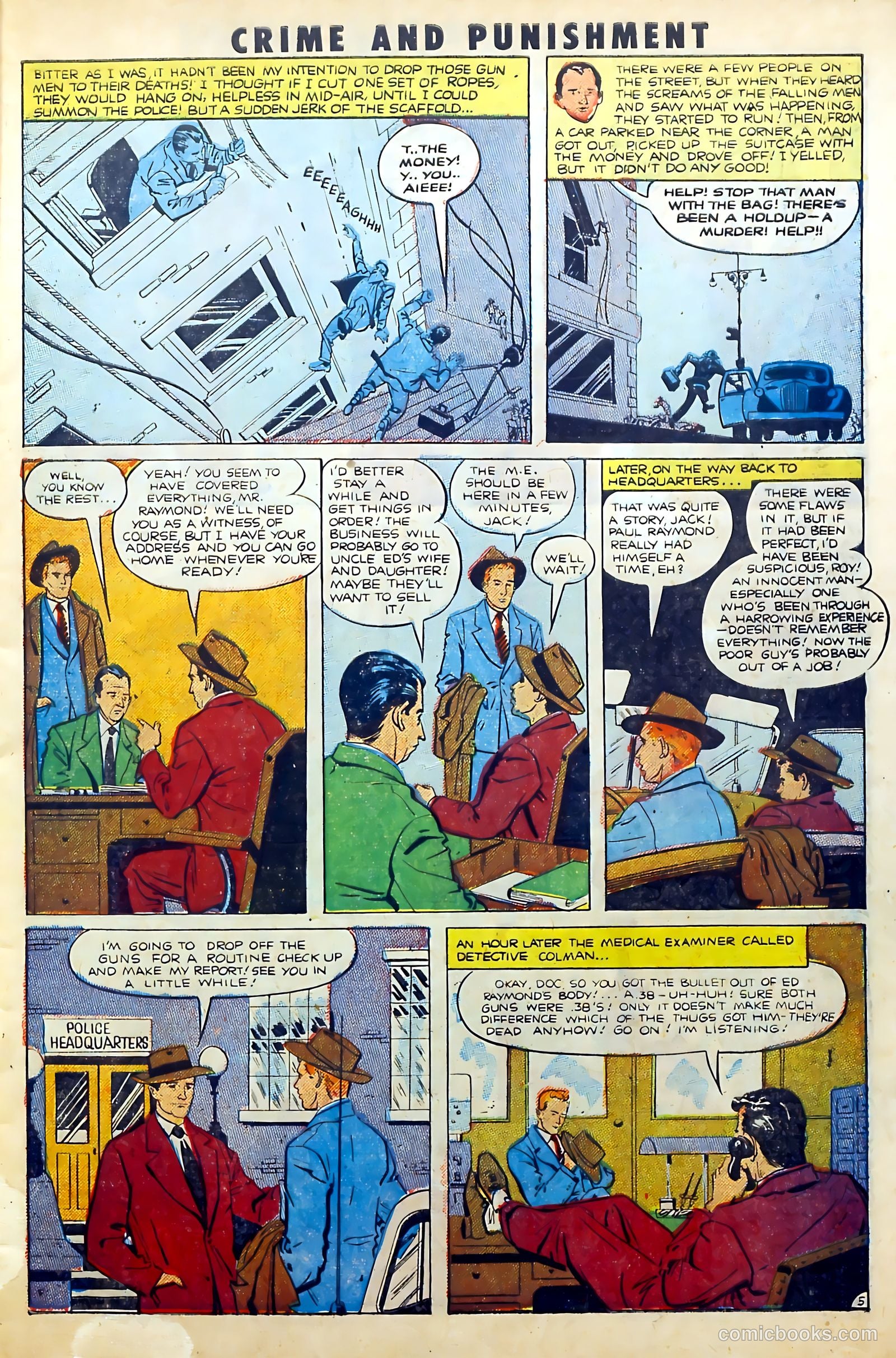 Crime and Punishment #40 (1951) — page 7 of 52