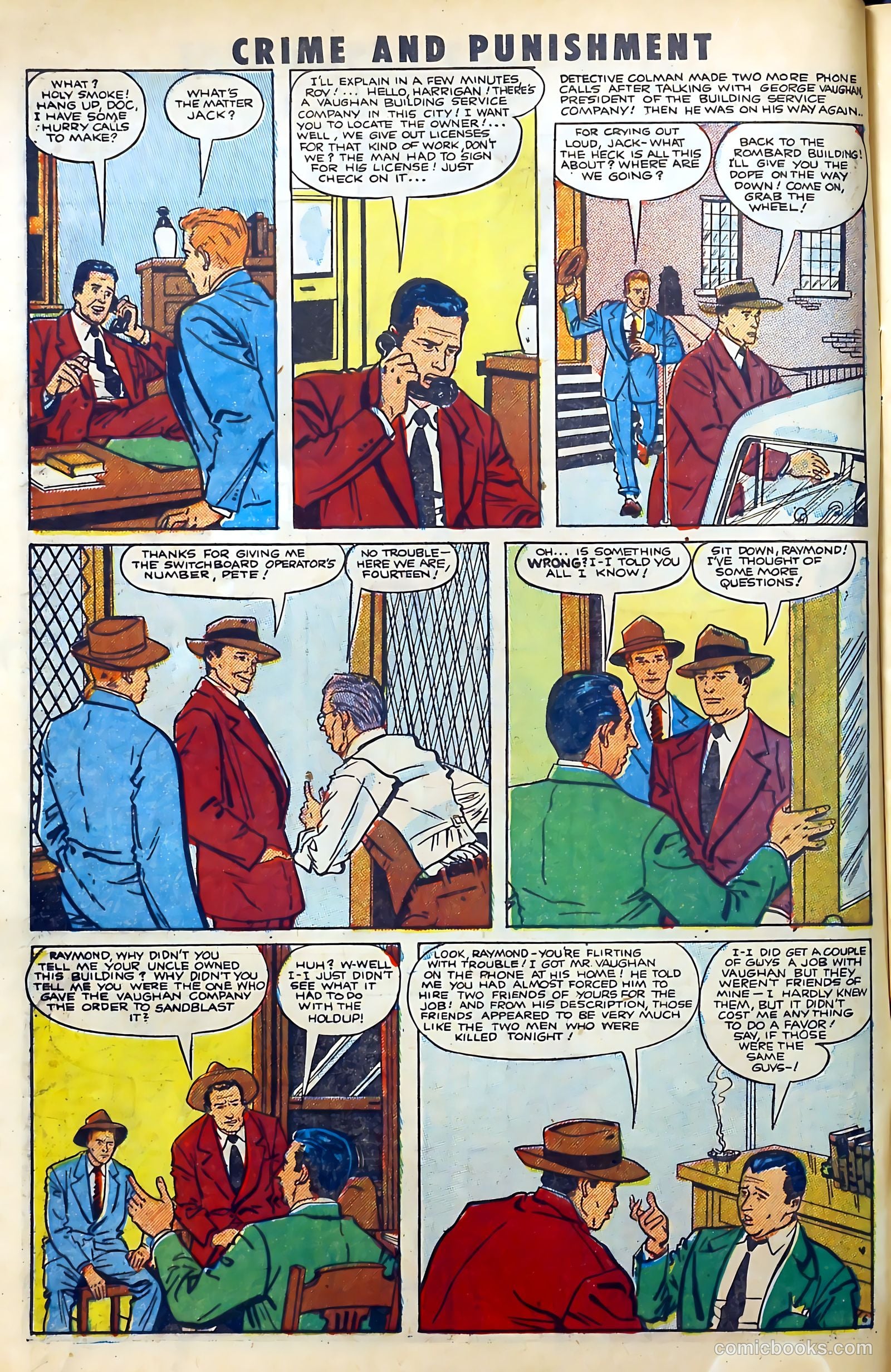 Crime and Punishment #40 (1951) — page 8 of 52