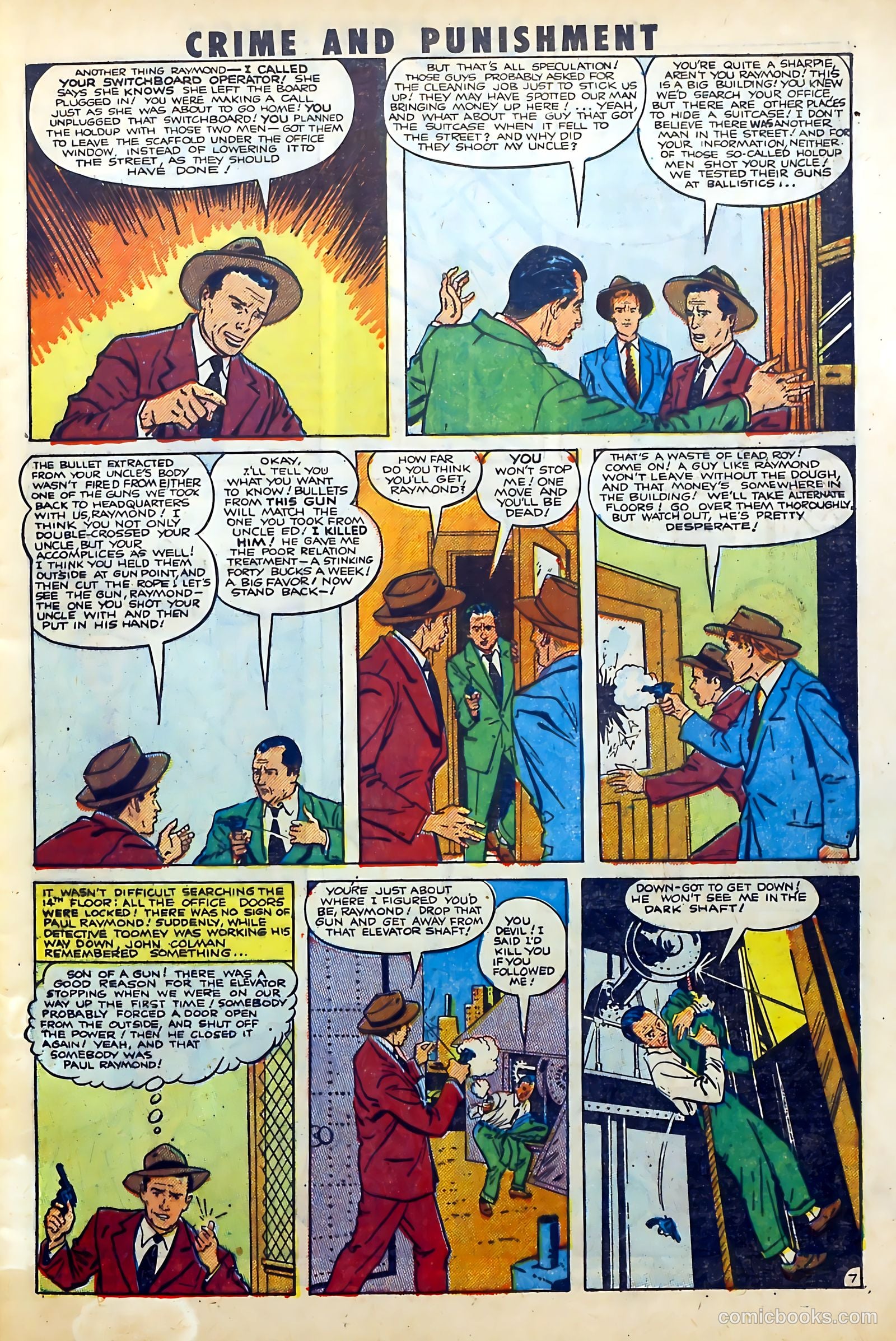 Crime and Punishment #40 (1951) — page 9 of 52