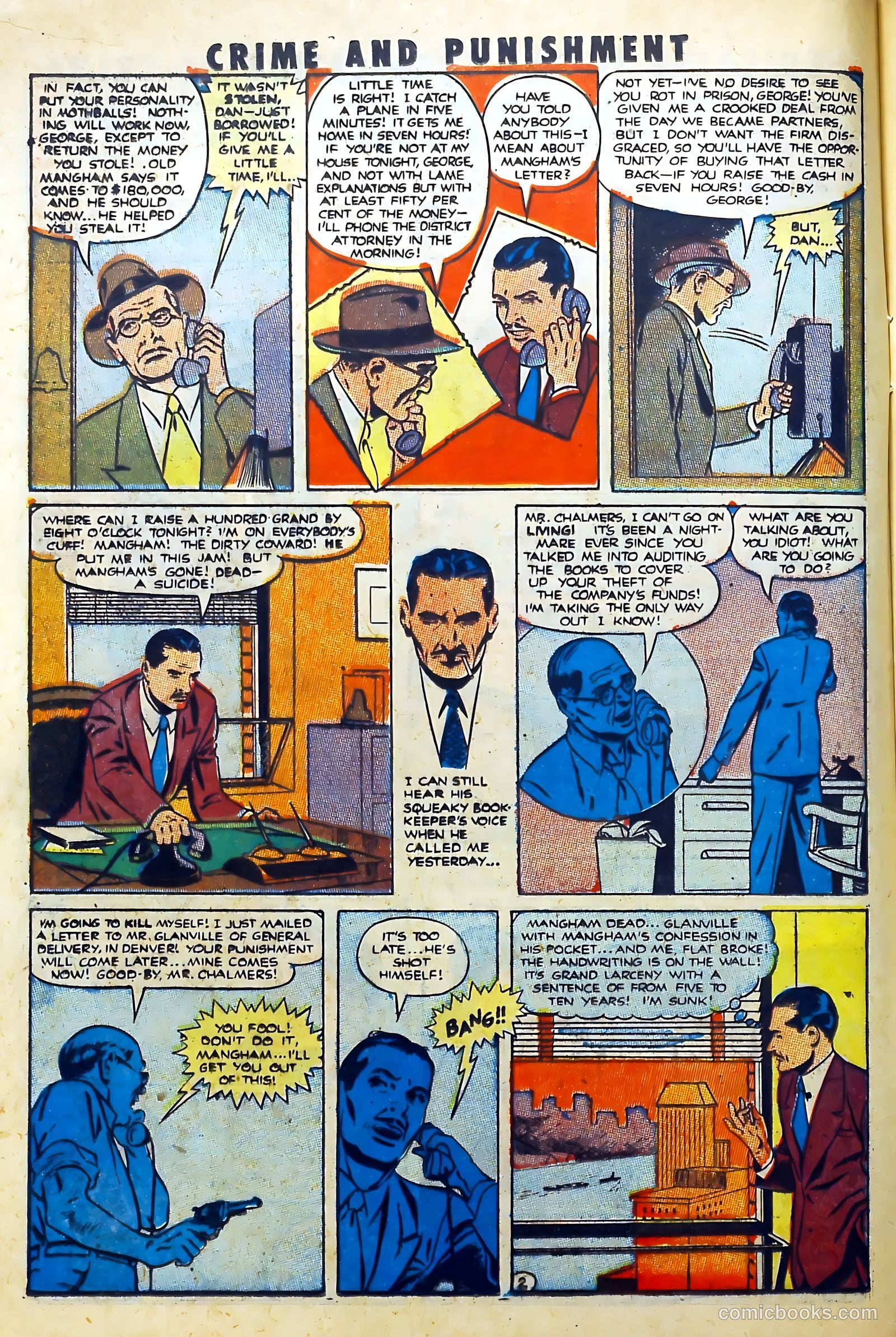 Crime and Punishment #40 (1951) — page 16 of 52