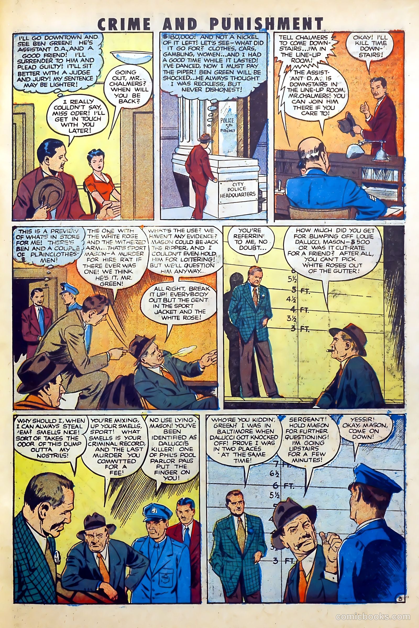Crime and Punishment #40 (1951) — page 17 of 52