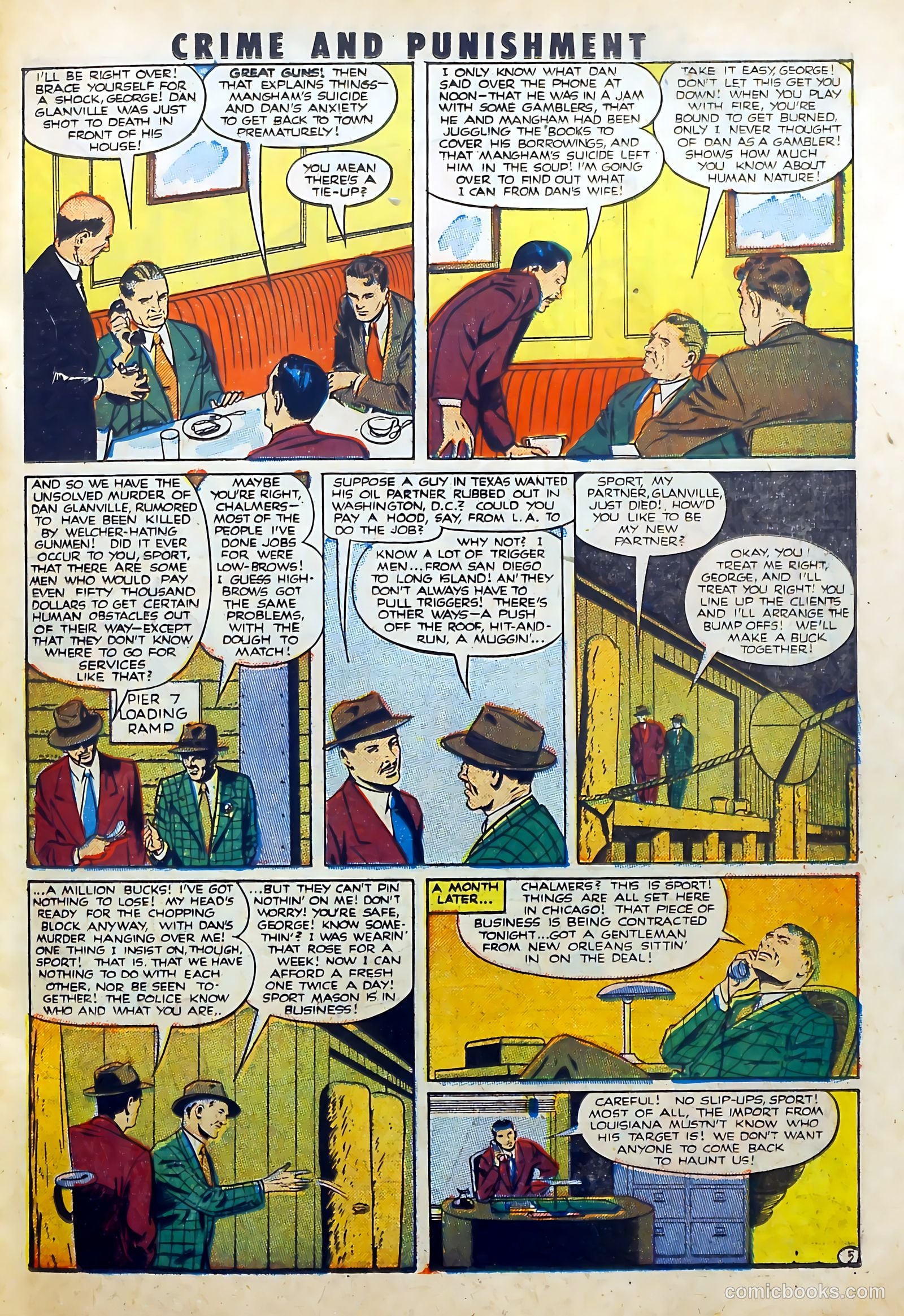 Crime and Punishment #40 (1951) — page 19 of 52