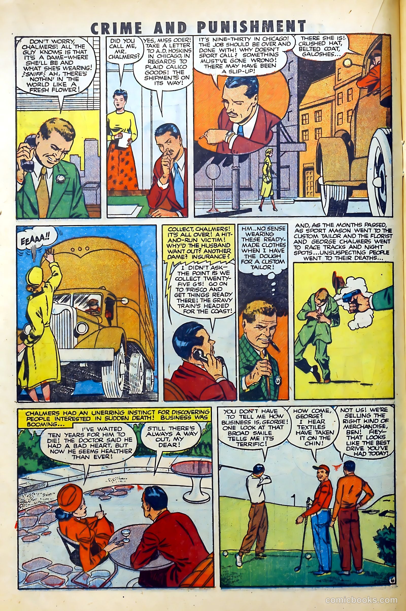 Crime and Punishment #40 (1951) — page 20 of 52