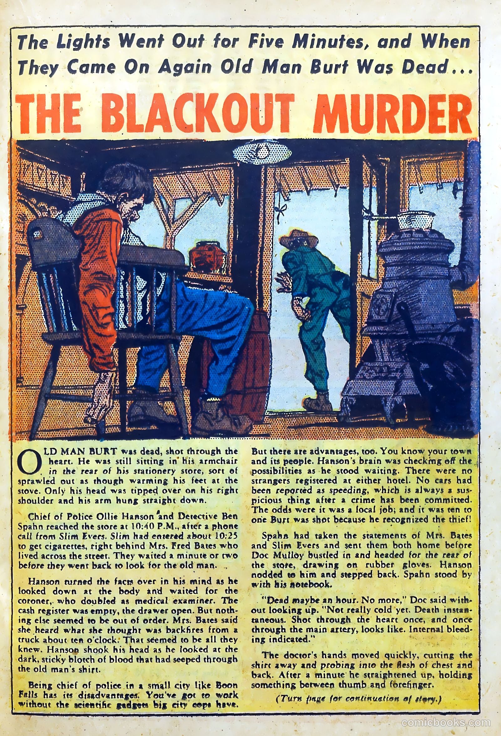 Crime and Punishment #40 (1951) — page 25 of 52