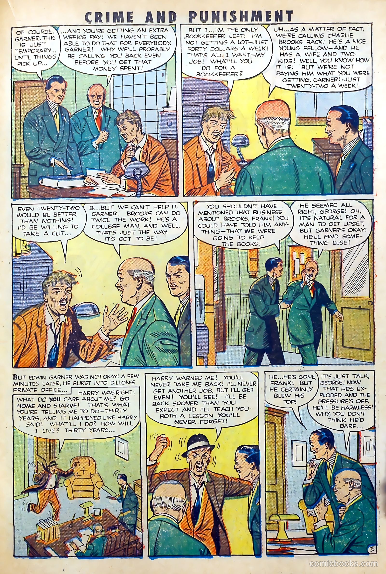 Crime and Punishment #40 (1951) — page 31 of 52