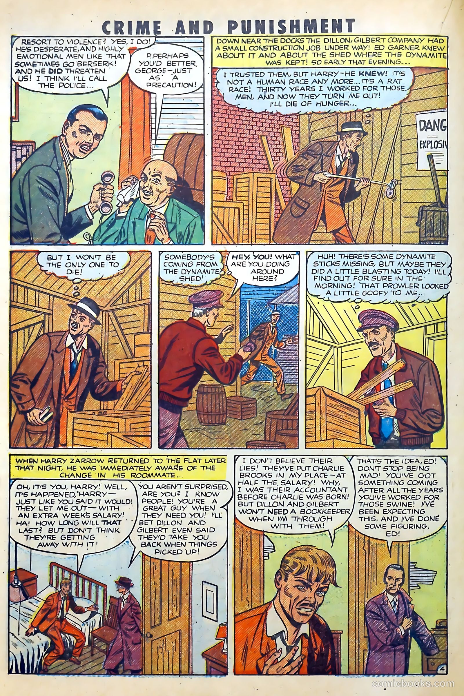 Crime and Punishment #40 (1951) — page 32 of 52