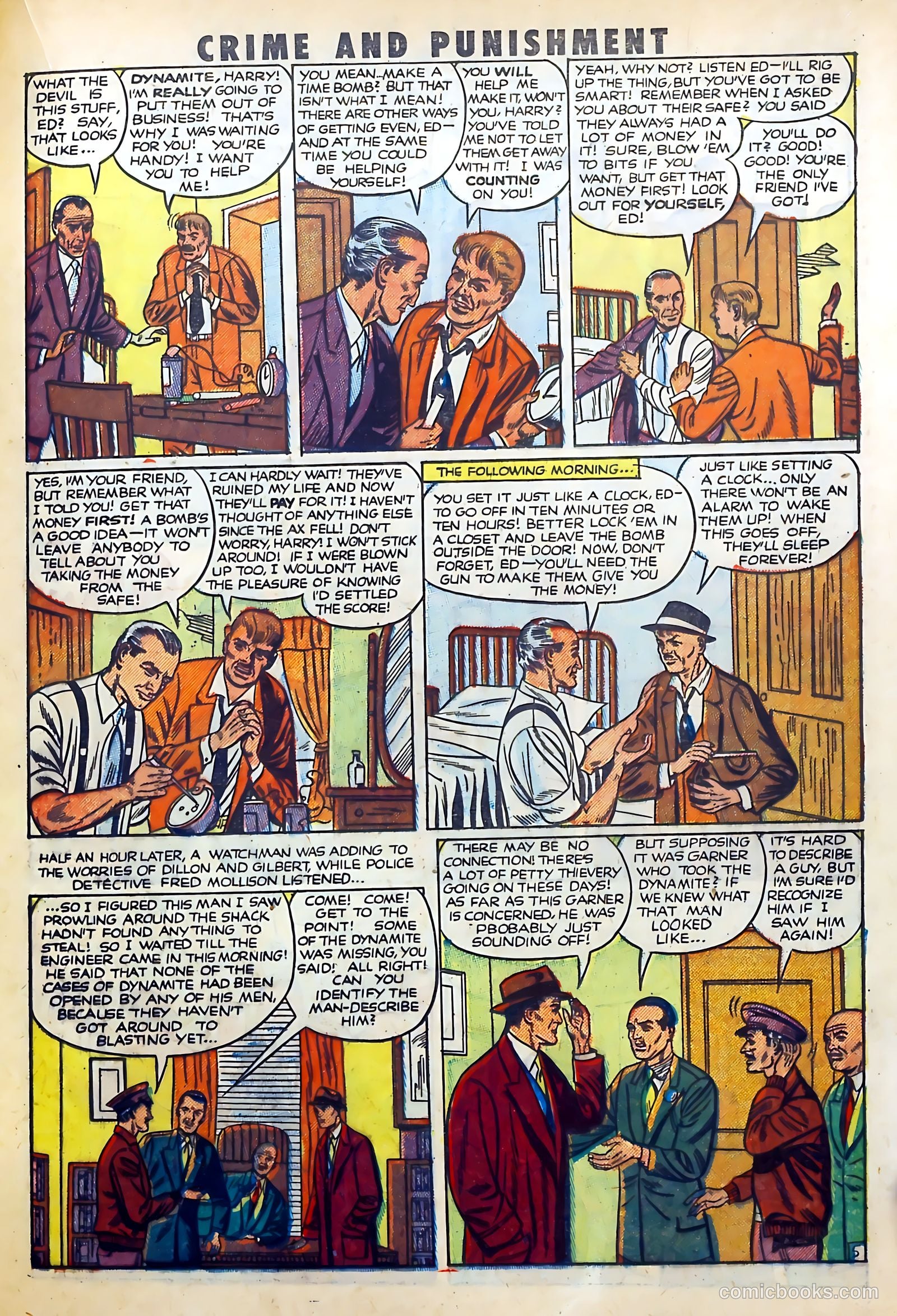 Crime and Punishment #40 (1951) — page 33 of 52