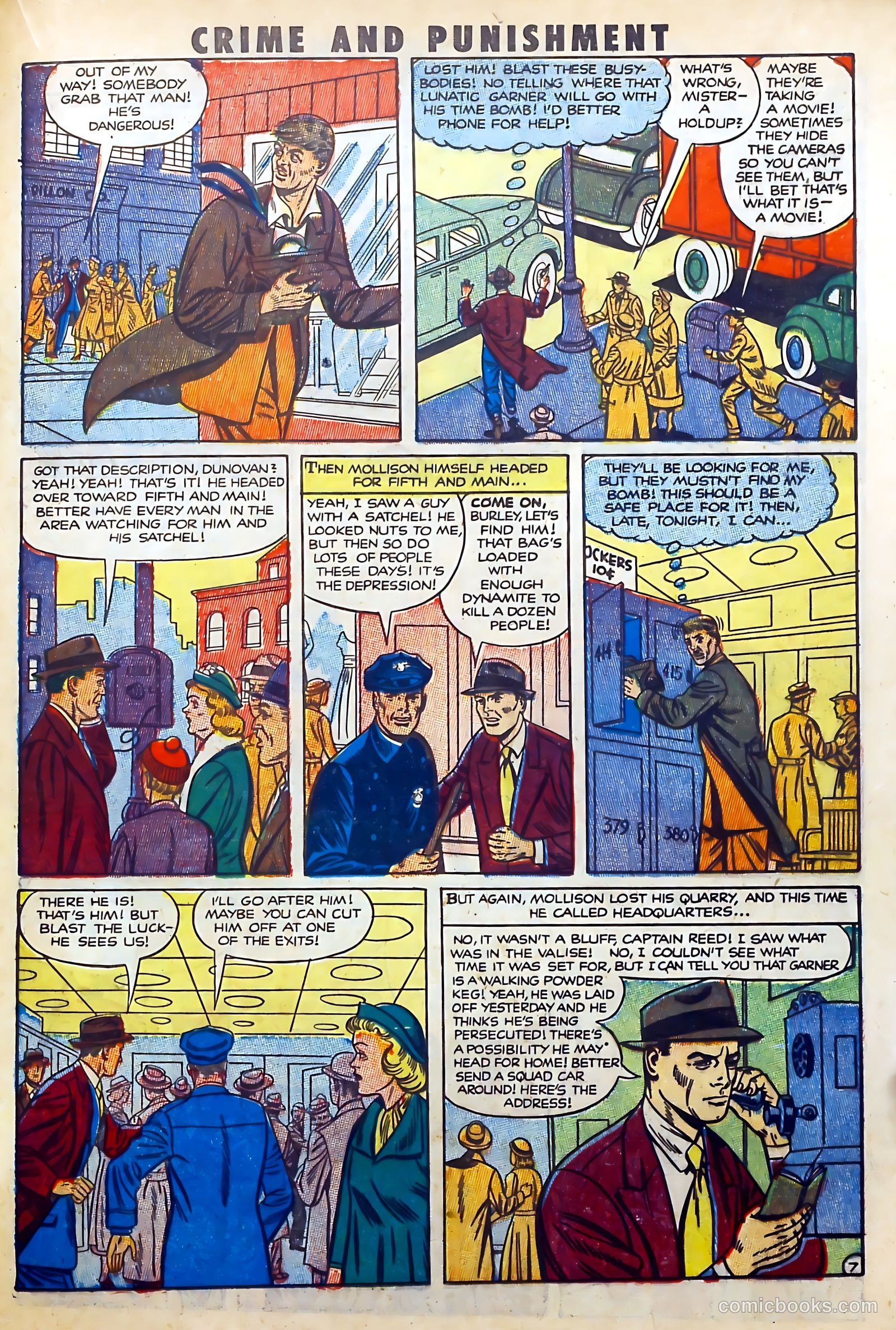 Crime and Punishment #40 (1951) — page 35 of 52