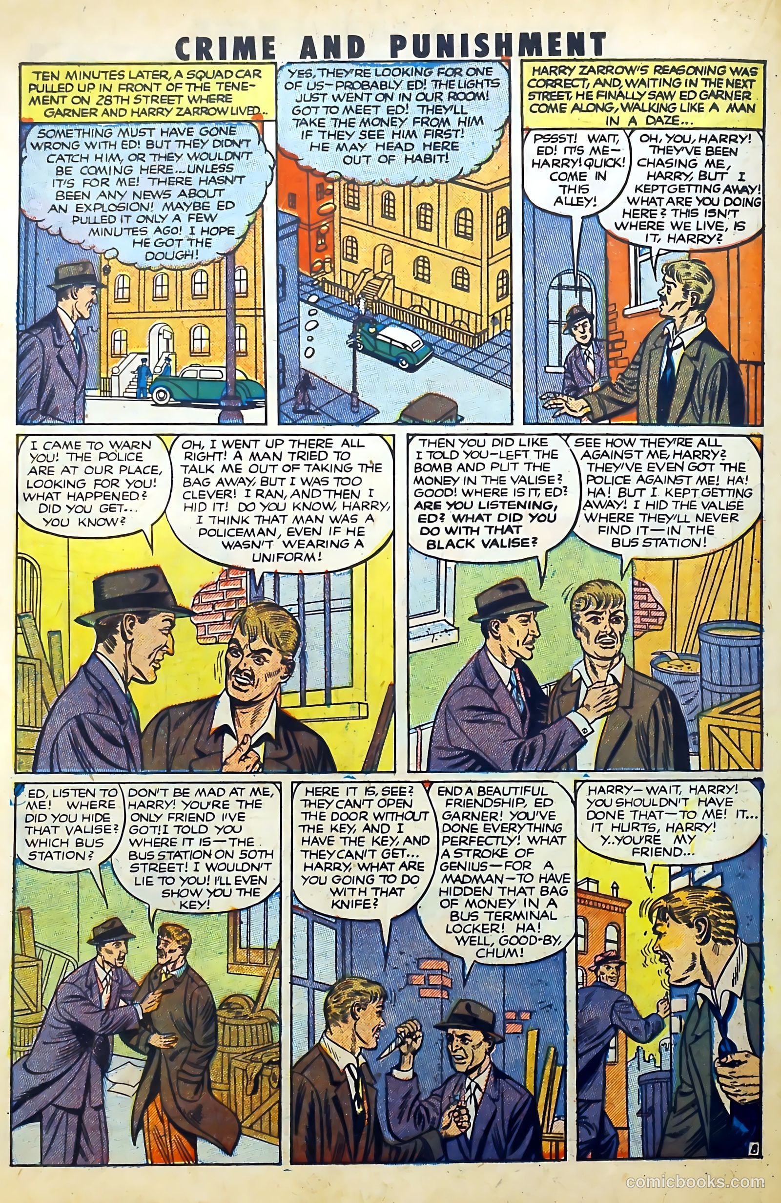 Crime and Punishment #40 (1951) — page 36 of 52