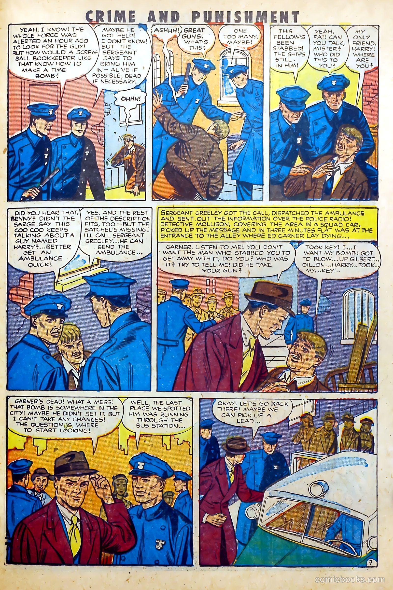 Crime and Punishment #40 (1951) — page 37 of 52