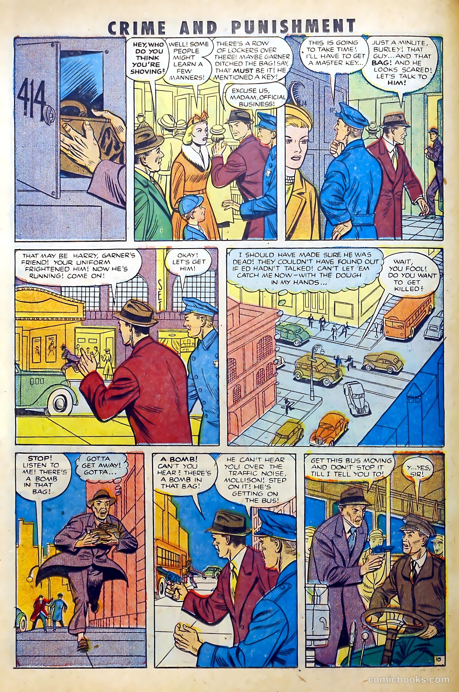 Crime and Punishment #40 (1951) — page 38 of 52