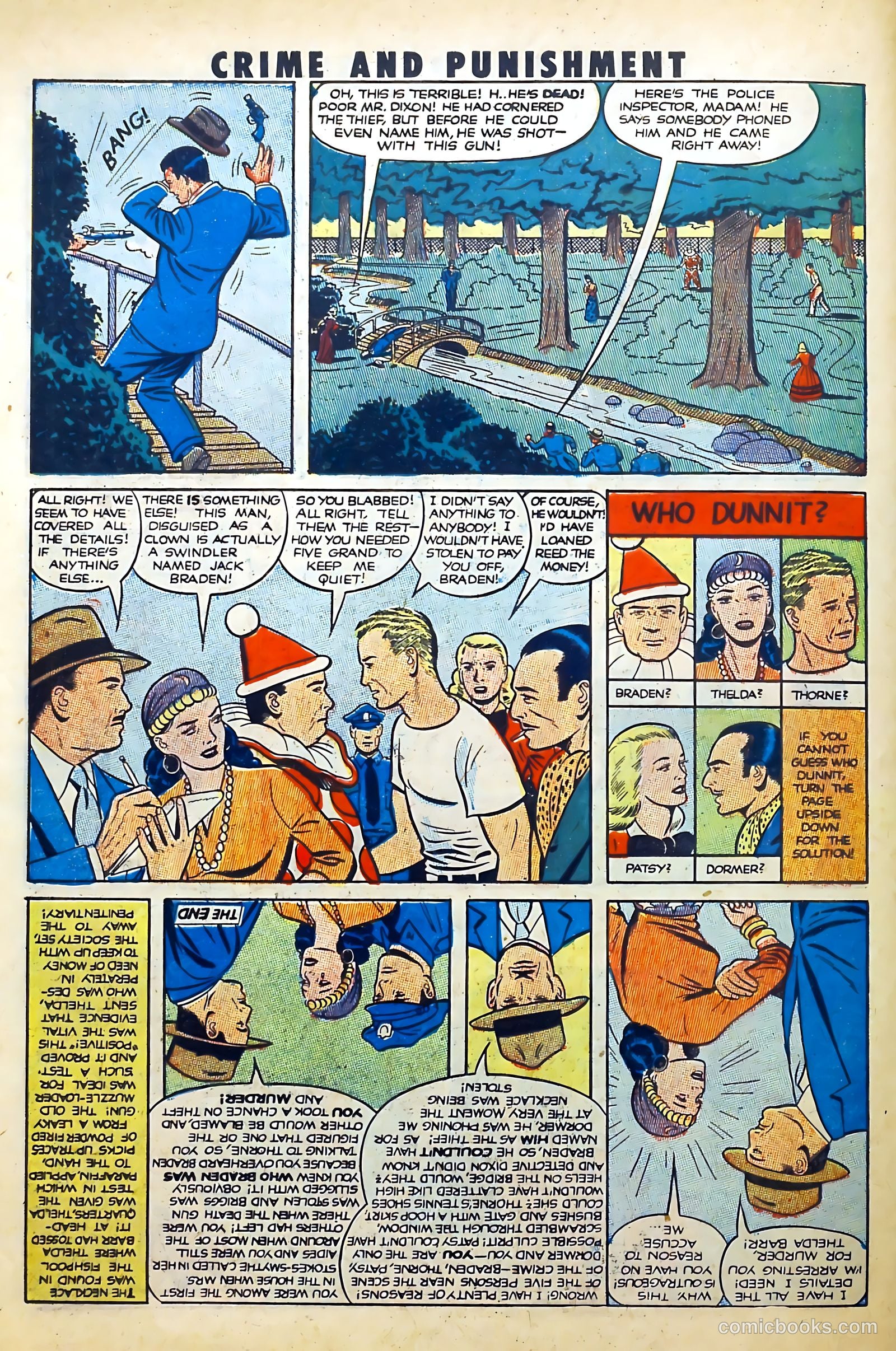 Crime and Punishment #40 (1951) — page 48 of 52