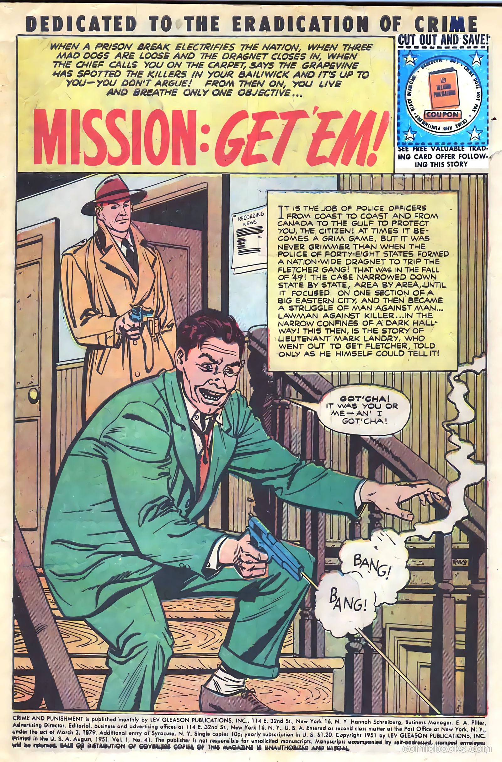 Crime and Punishment #41 (1951) — page 3 of 53