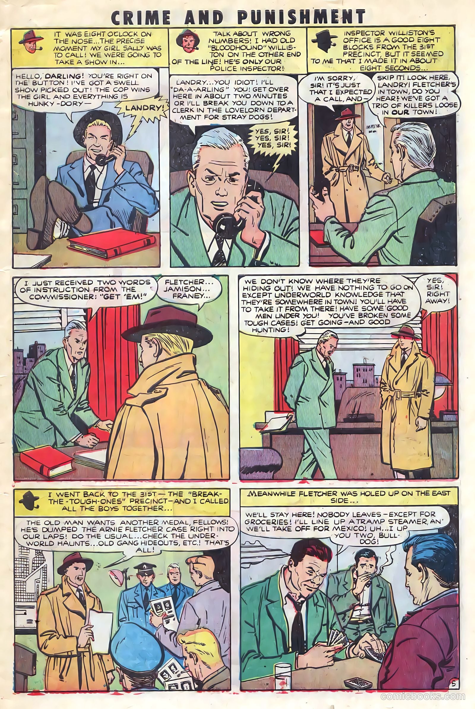 Crime and Punishment #41 (1951) — page 7 of 53