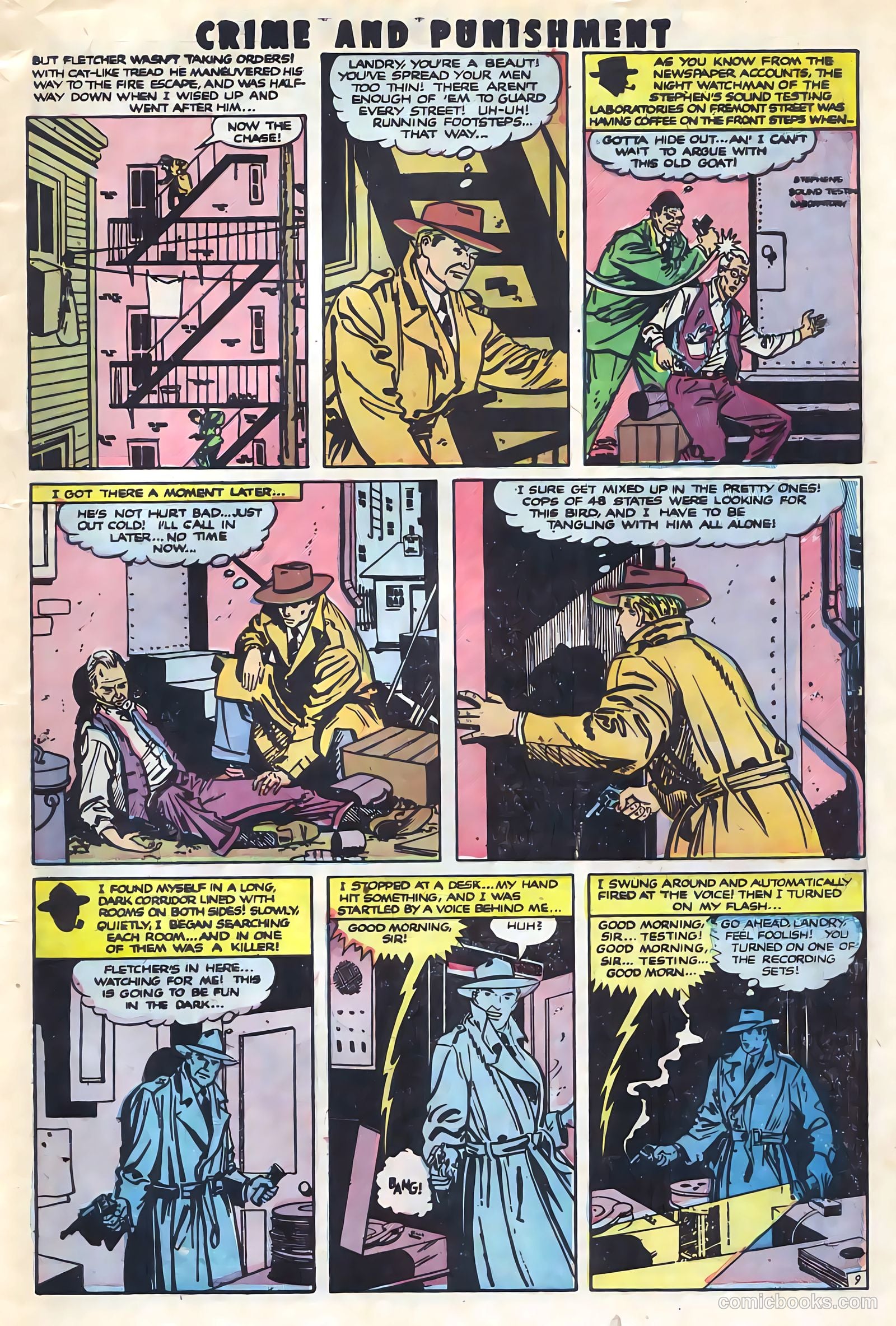 Crime and Punishment #41 (1951) — page 11 of 53