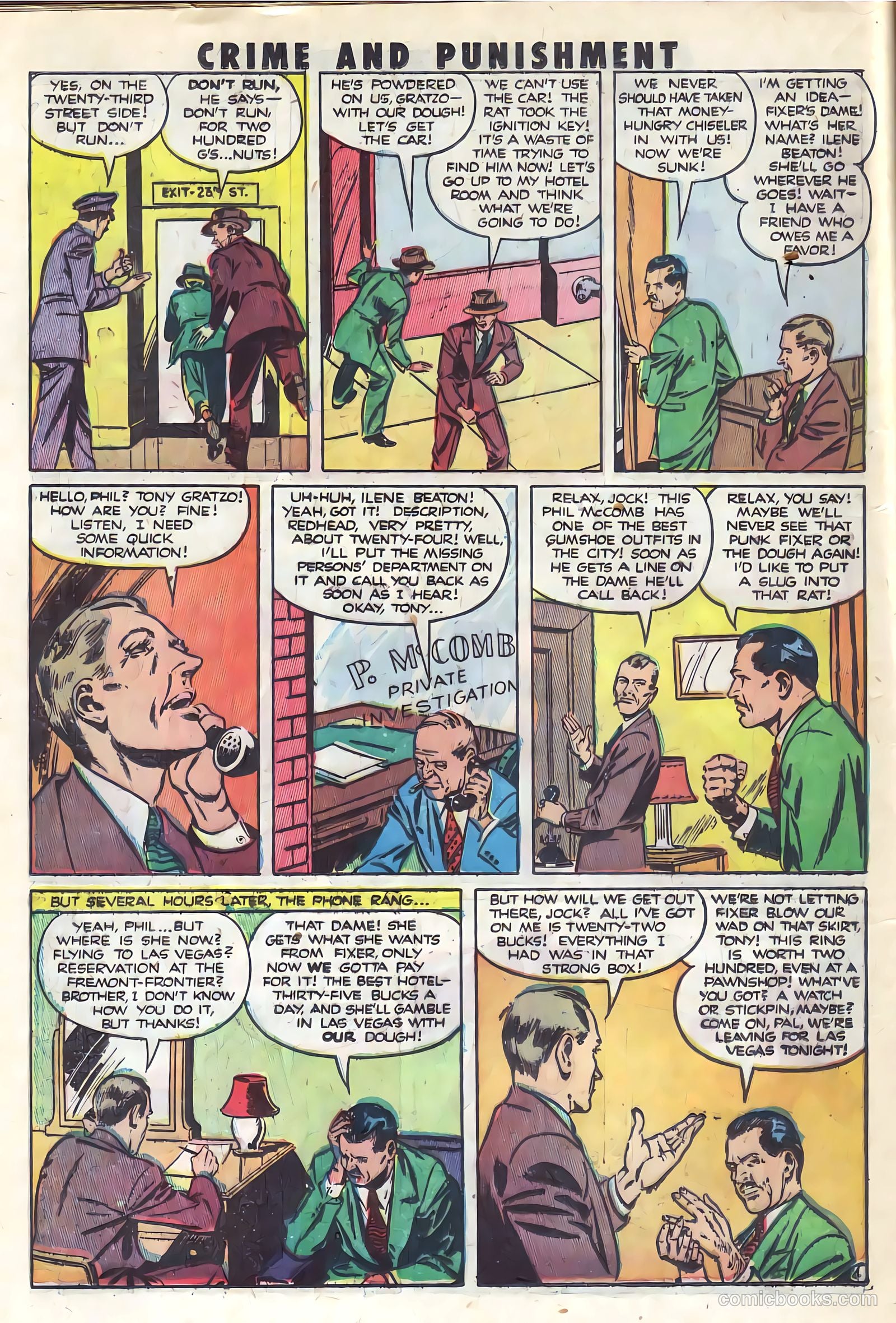 Crime and Punishment #41 (1951) — page 20 of 53