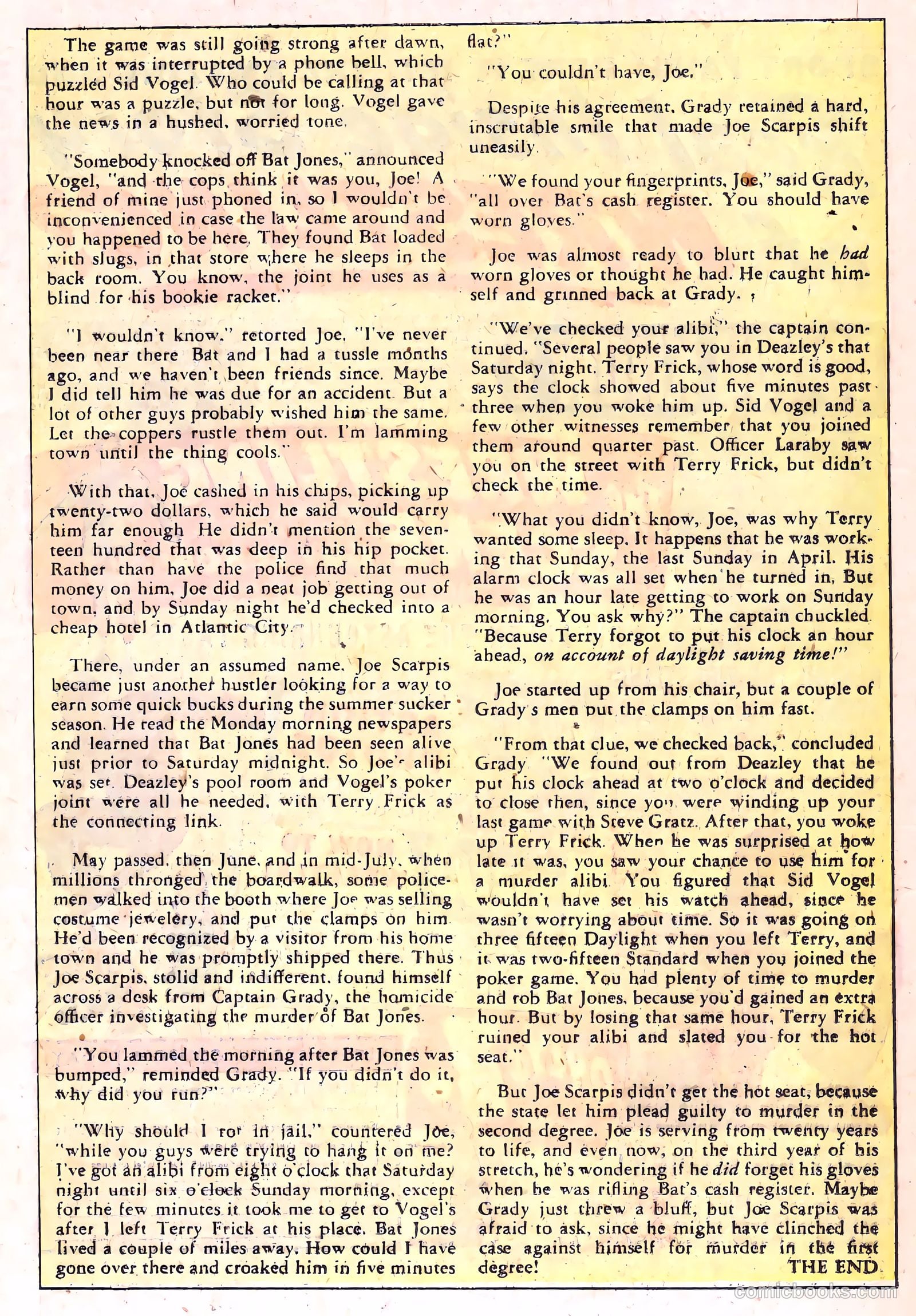 Crime and Punishment #41 (1951) — page 32 of 53