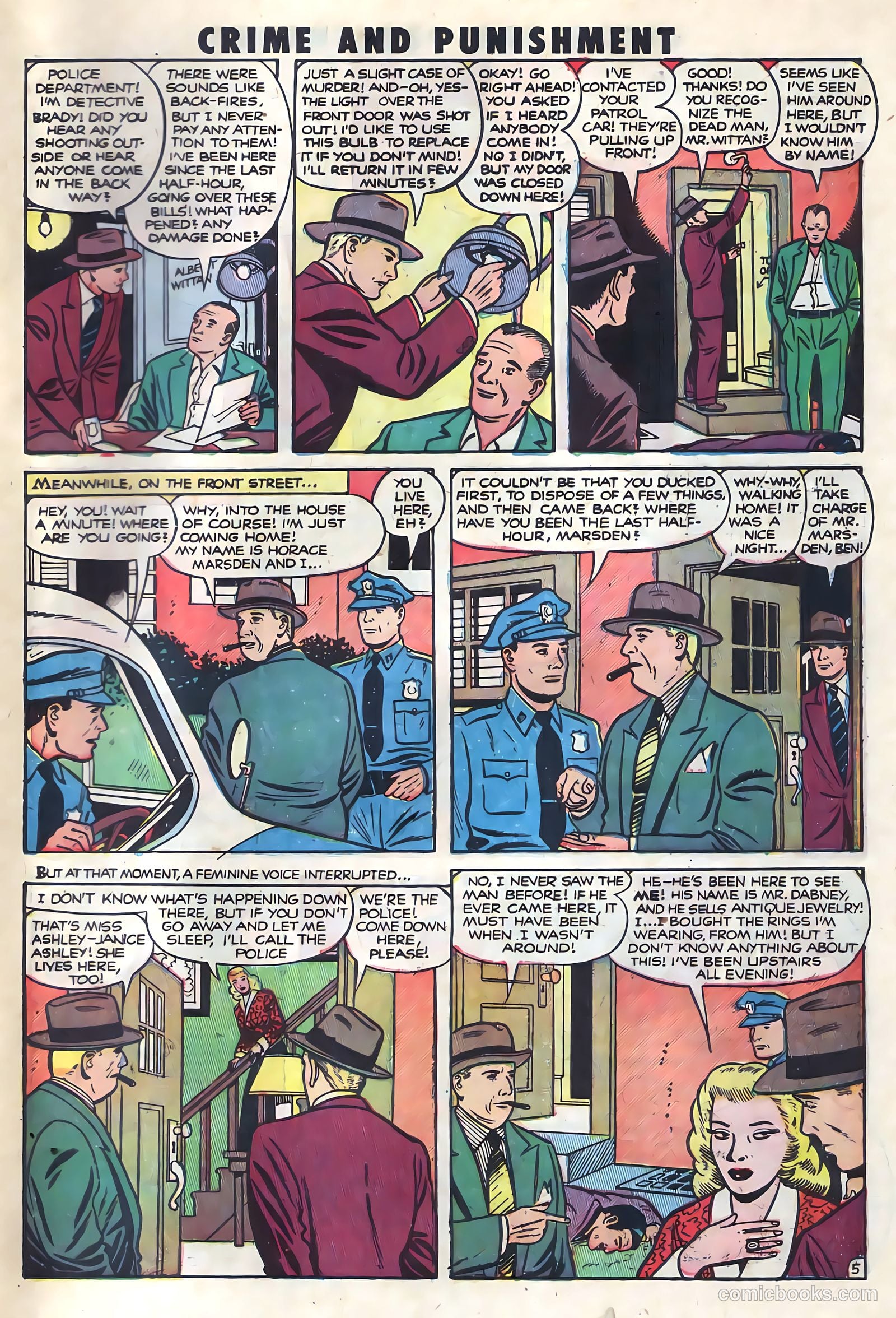 Crime and Punishment #41 (1951) — page 47 of 53