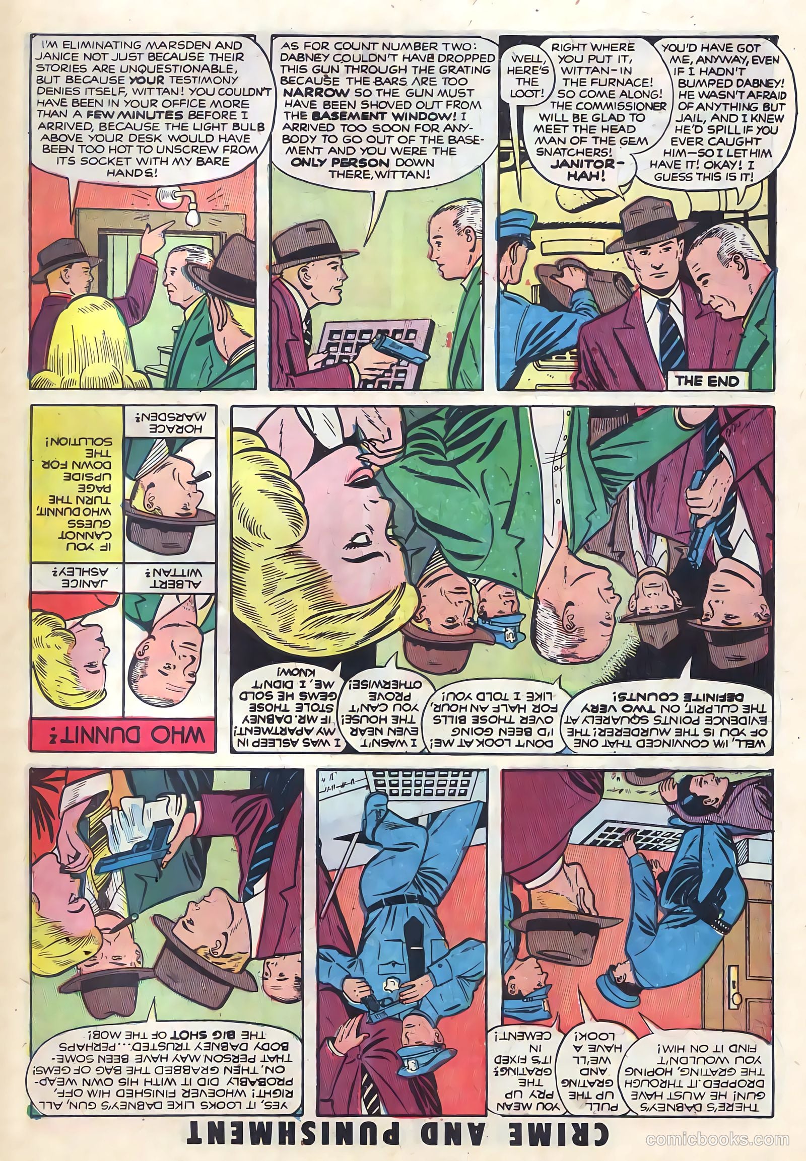 Crime and Punishment #41 (1951) — page 49 of 53