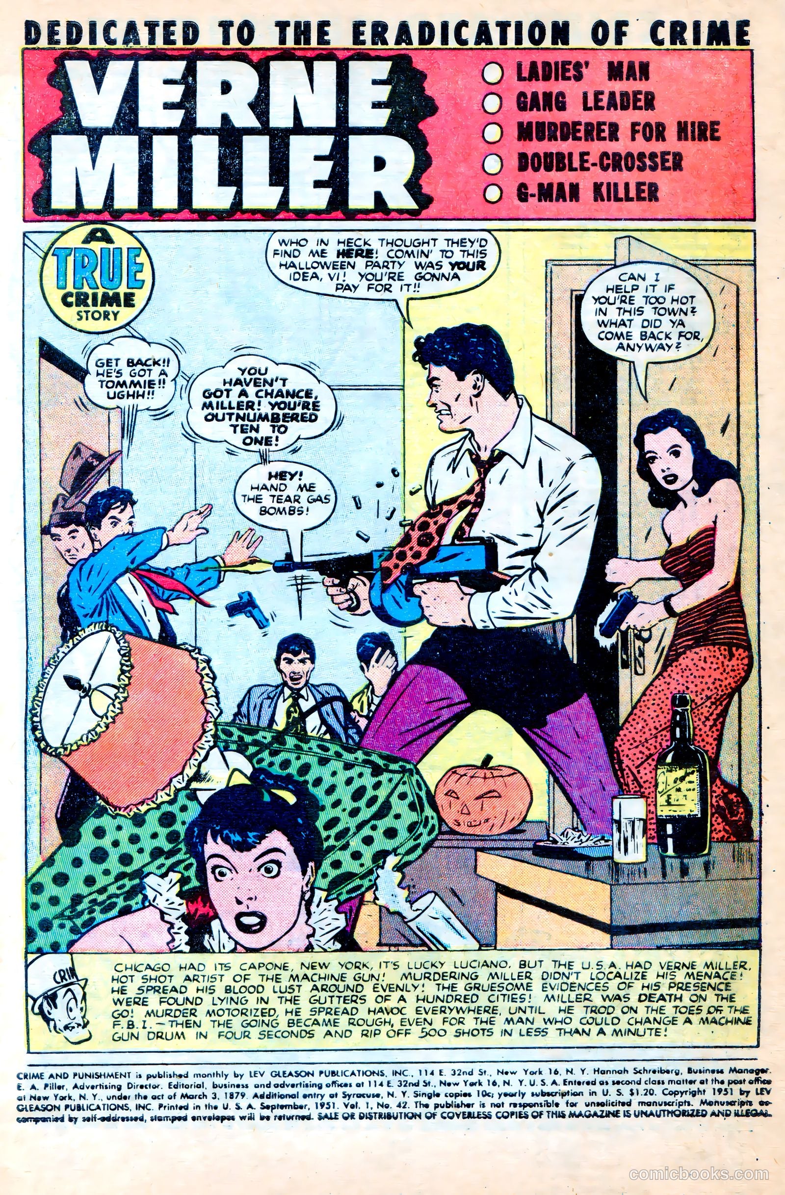 Crime and Punishment #42 (1951) — page 3 of 36