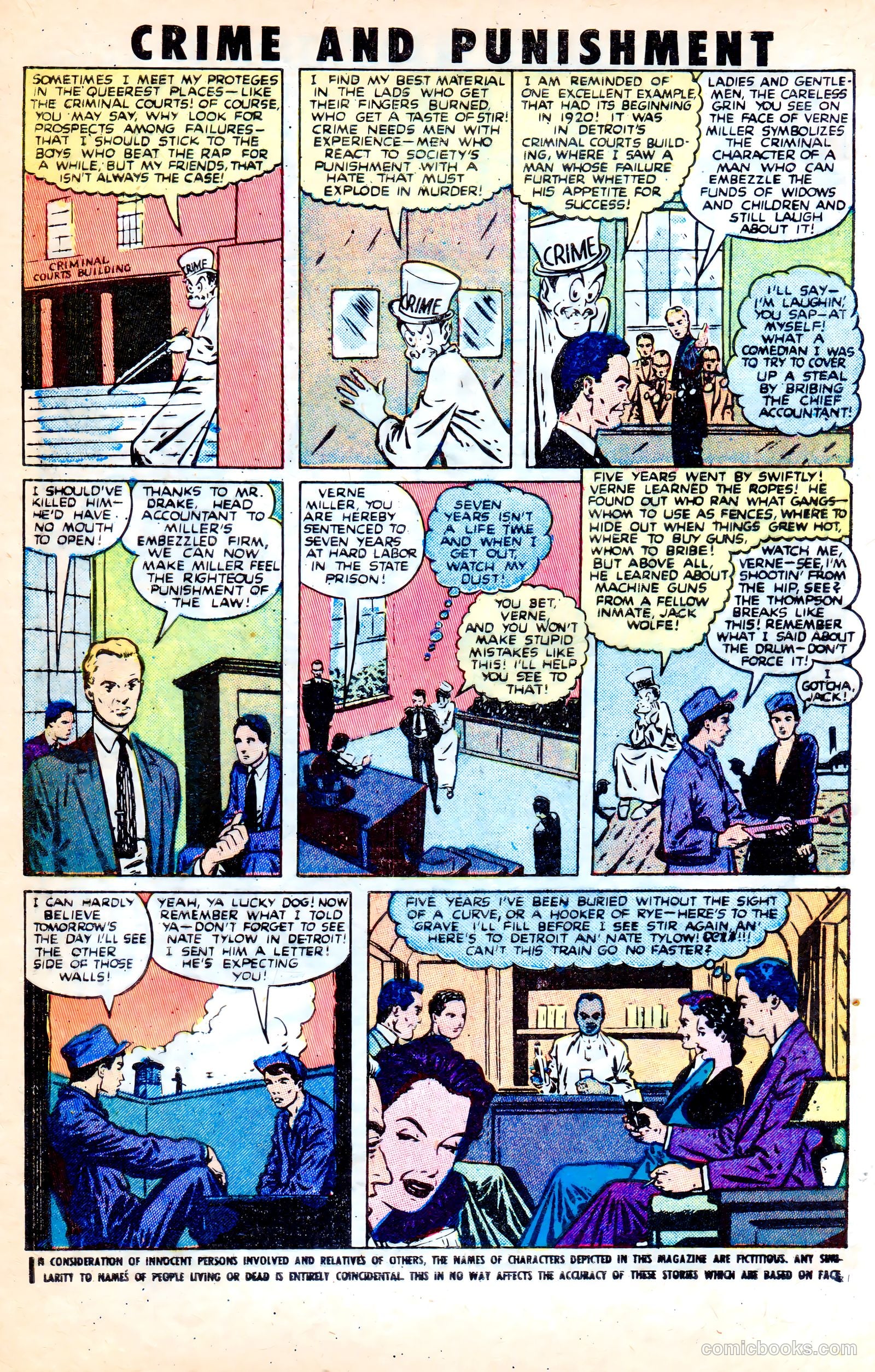 Crime and Punishment #42 (1951) — page 4 of 36