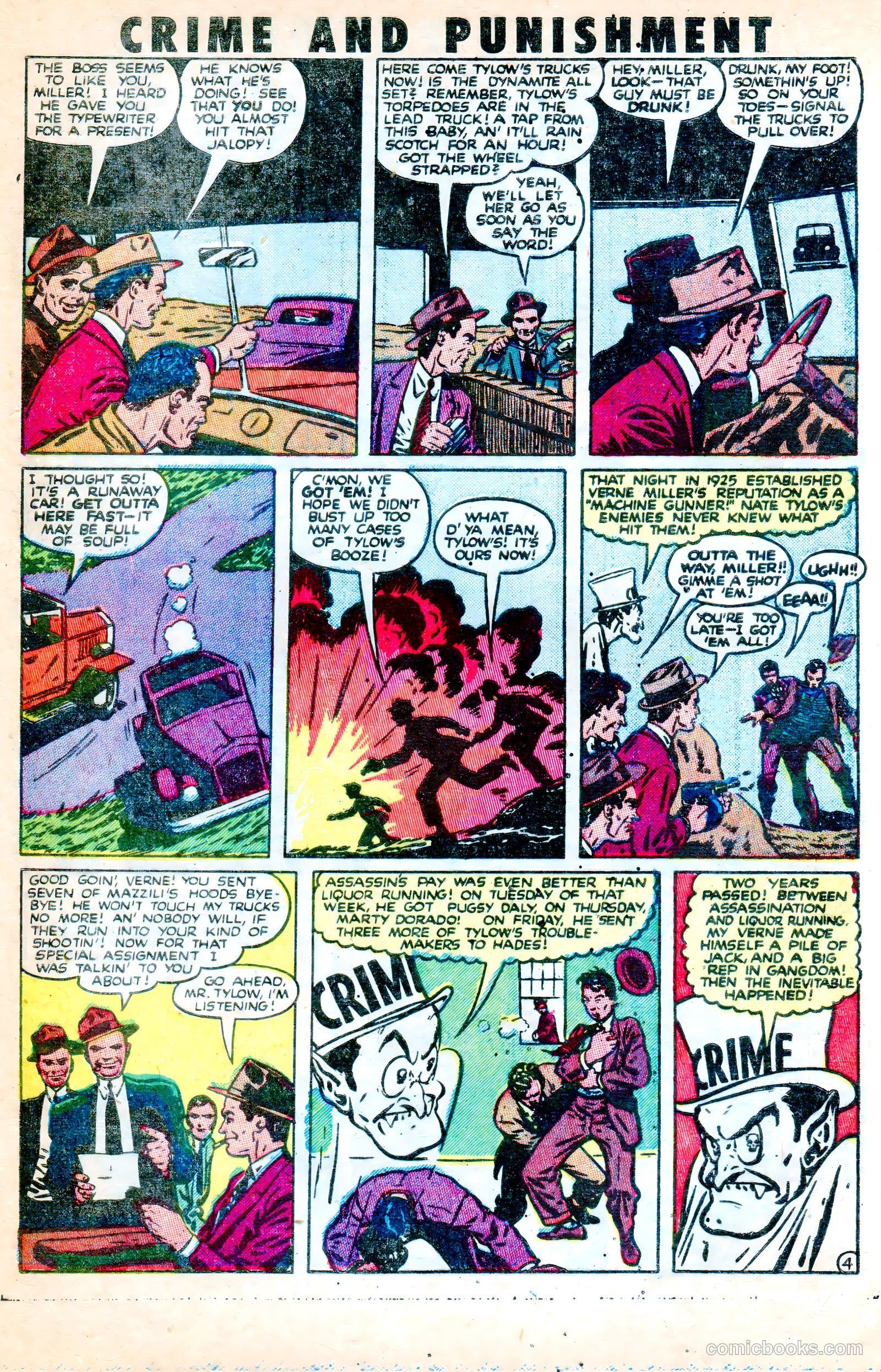 Crime and Punishment #42 (1951) — page 6 of 36