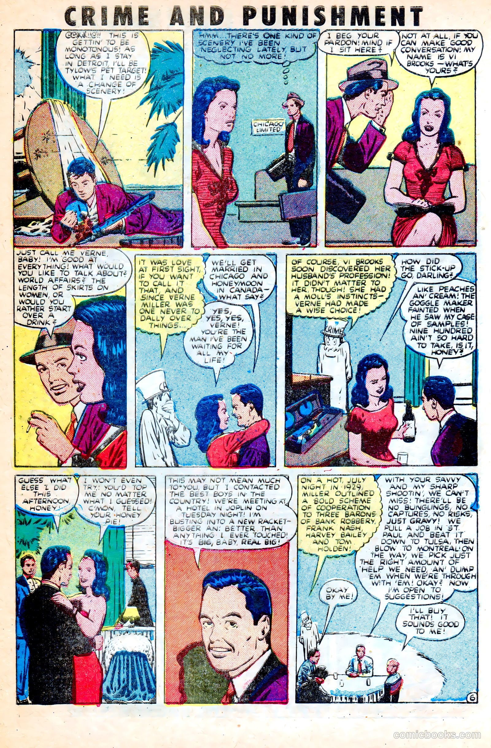 Crime and Punishment #42 (1951) — page 8 of 36