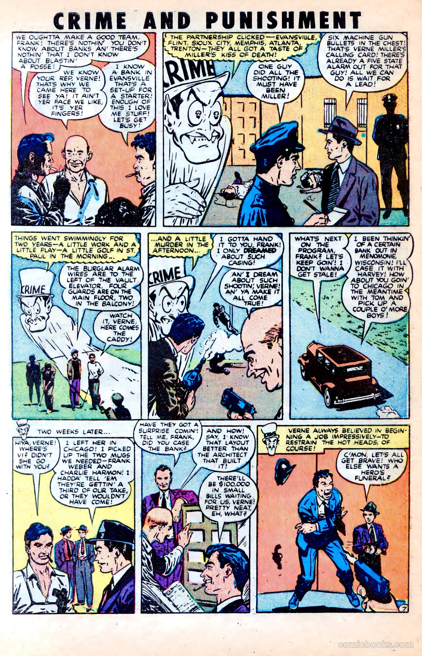Crime and Punishment #42 (1951) — page 9 of 36