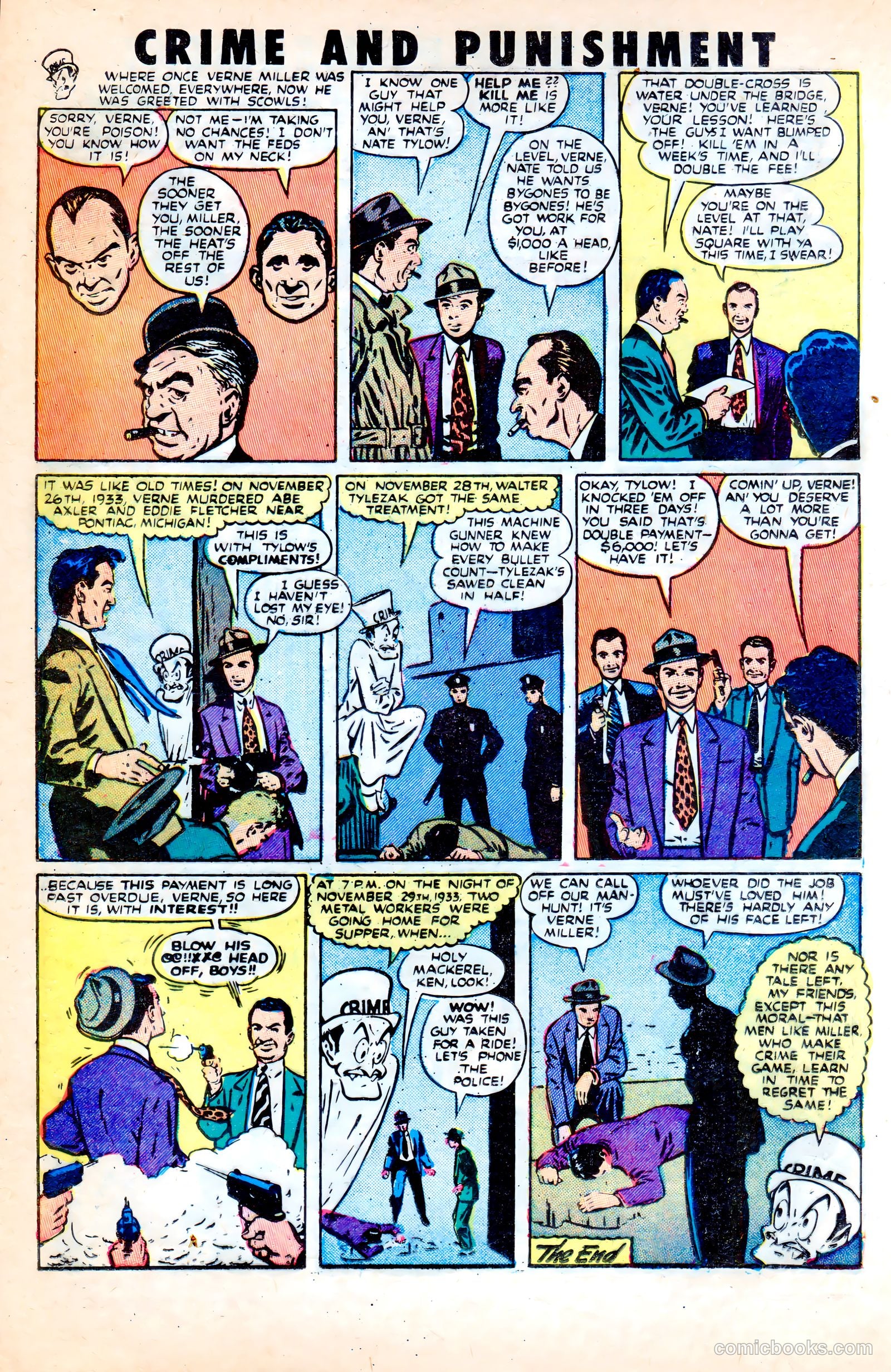 Crime and Punishment #42 (1951) — page 12 of 36