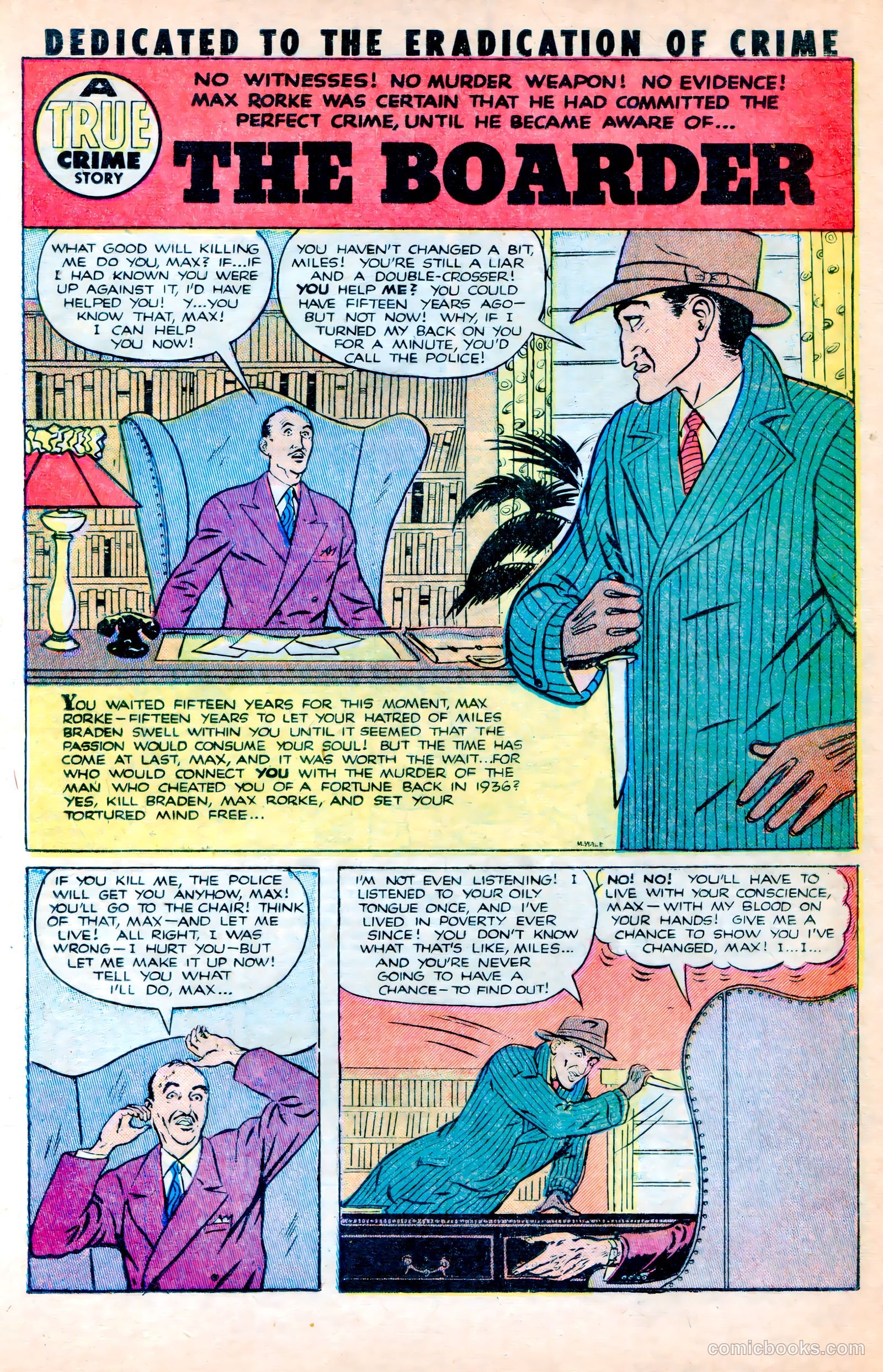 Crime and Punishment #42 (1951) — page 19 of 36