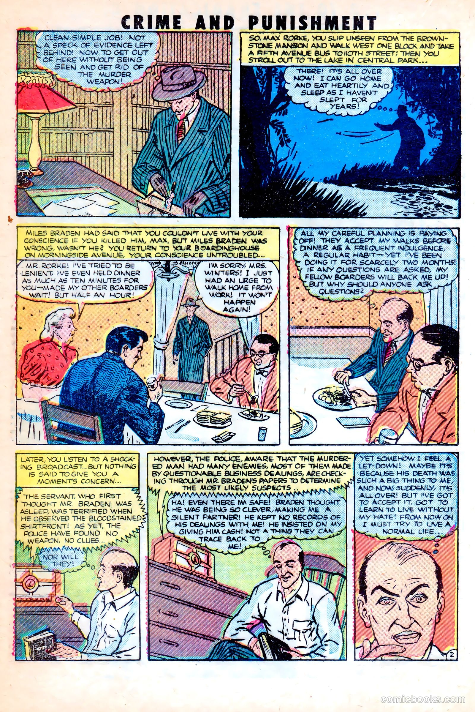 Crime and Punishment #42 (1951) — page 20 of 36