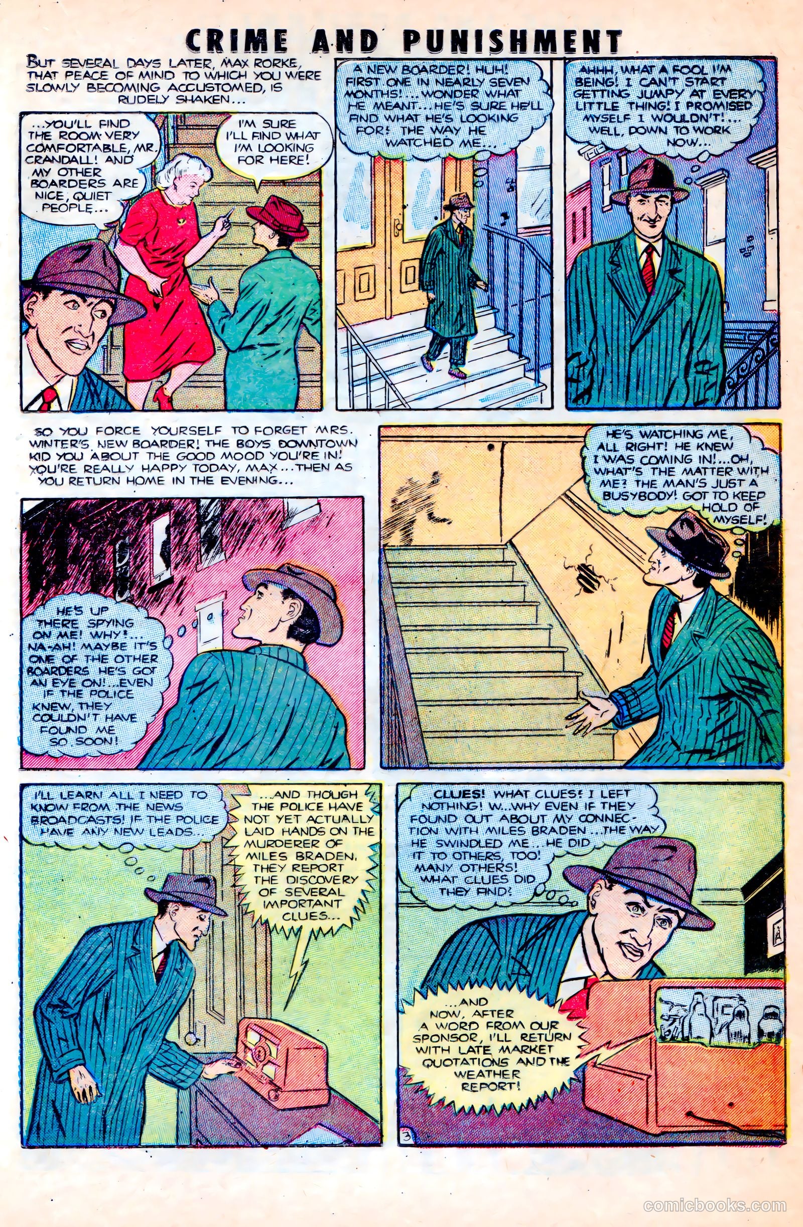 Crime and Punishment #42 (1951) — page 21 of 36