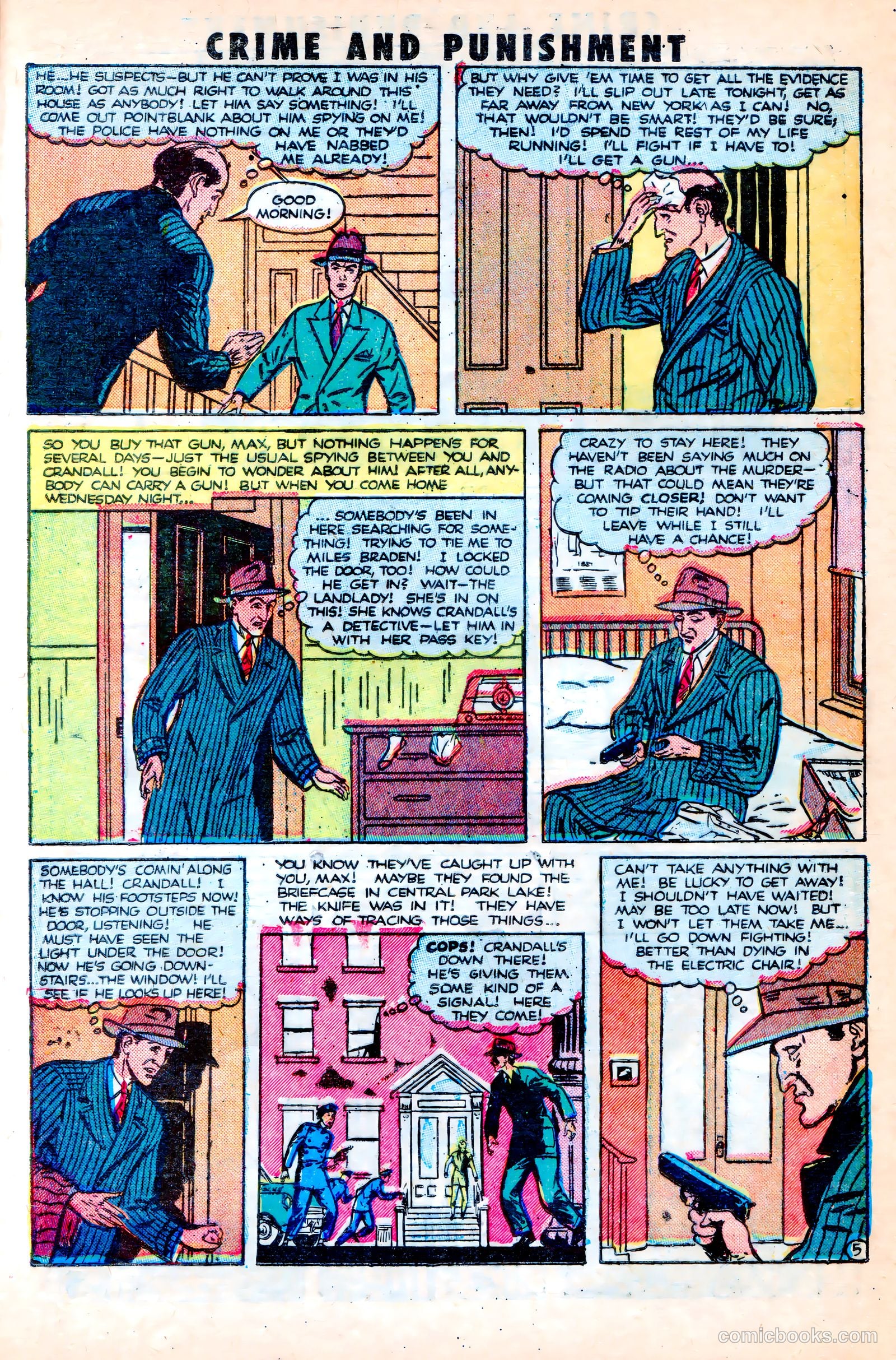 Crime and Punishment #42 (1951) — page 23 of 36