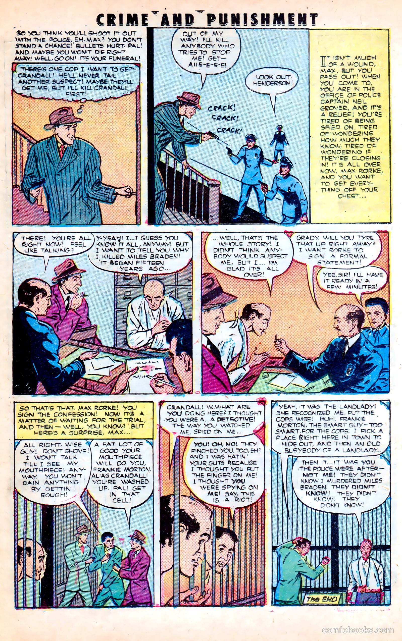 Crime and Punishment #42 (1951) — page 24 of 36