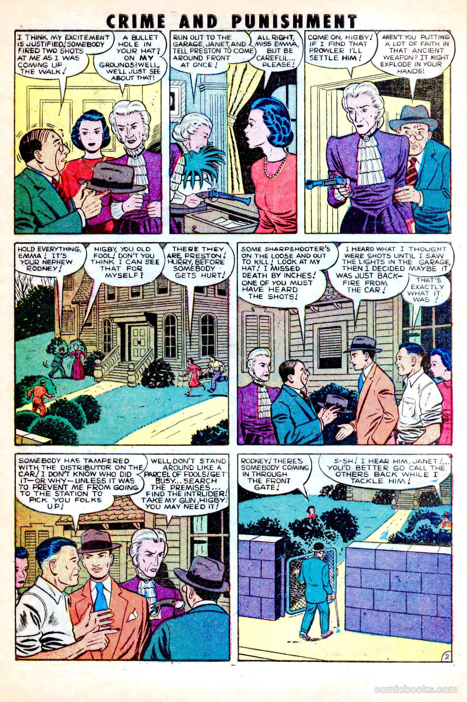 Crime and Punishment #42 (1951) — page 28 of 36