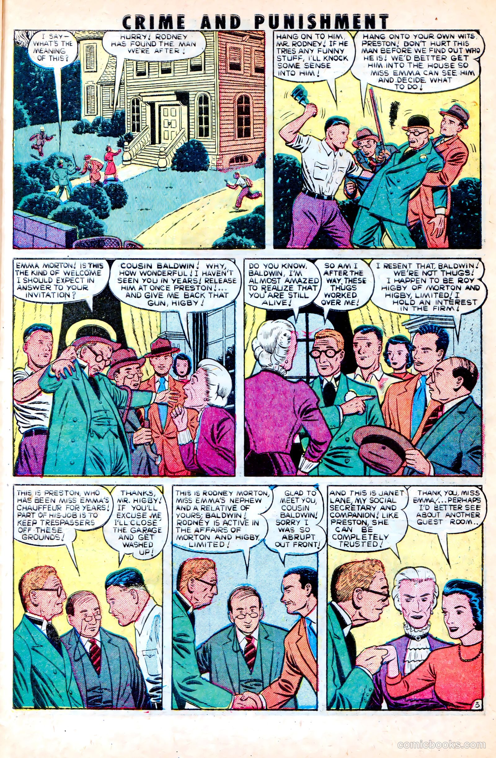 Crime and Punishment #42 (1951) — page 29 of 36
