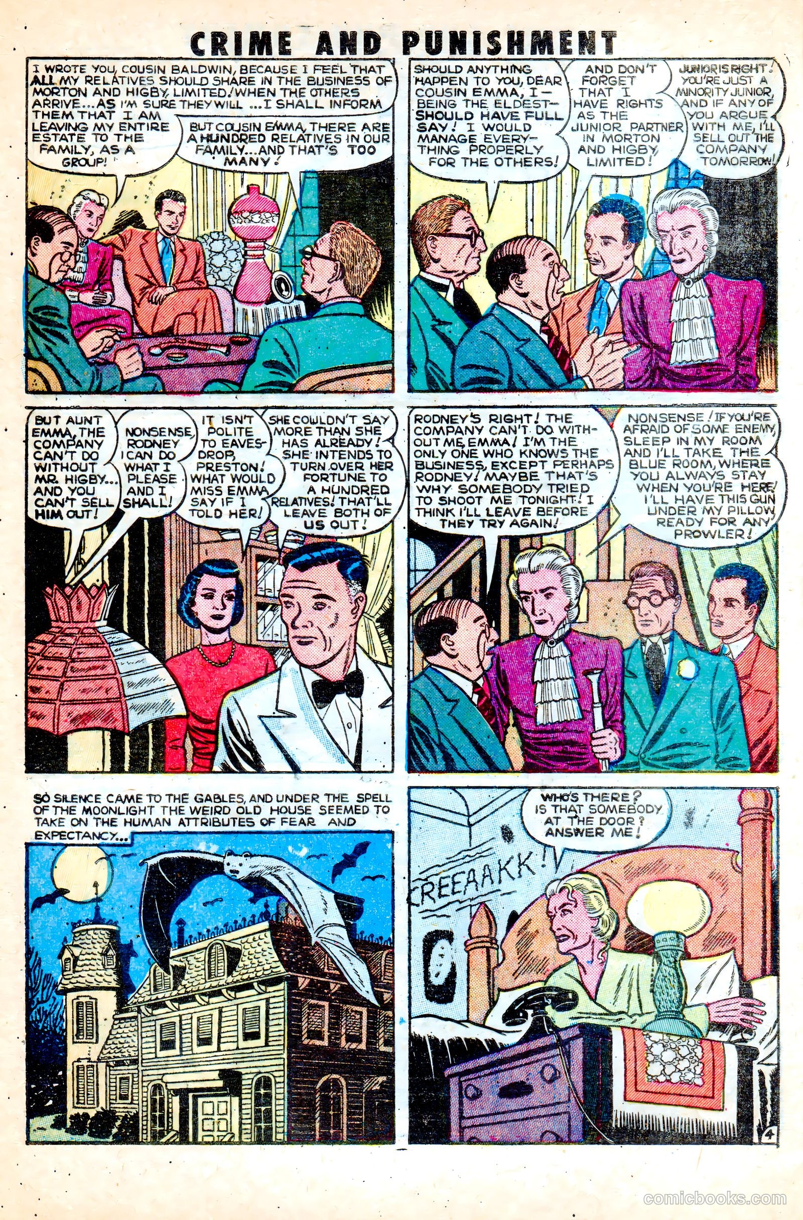 Crime and Punishment #42 (1951) — page 30 of 36