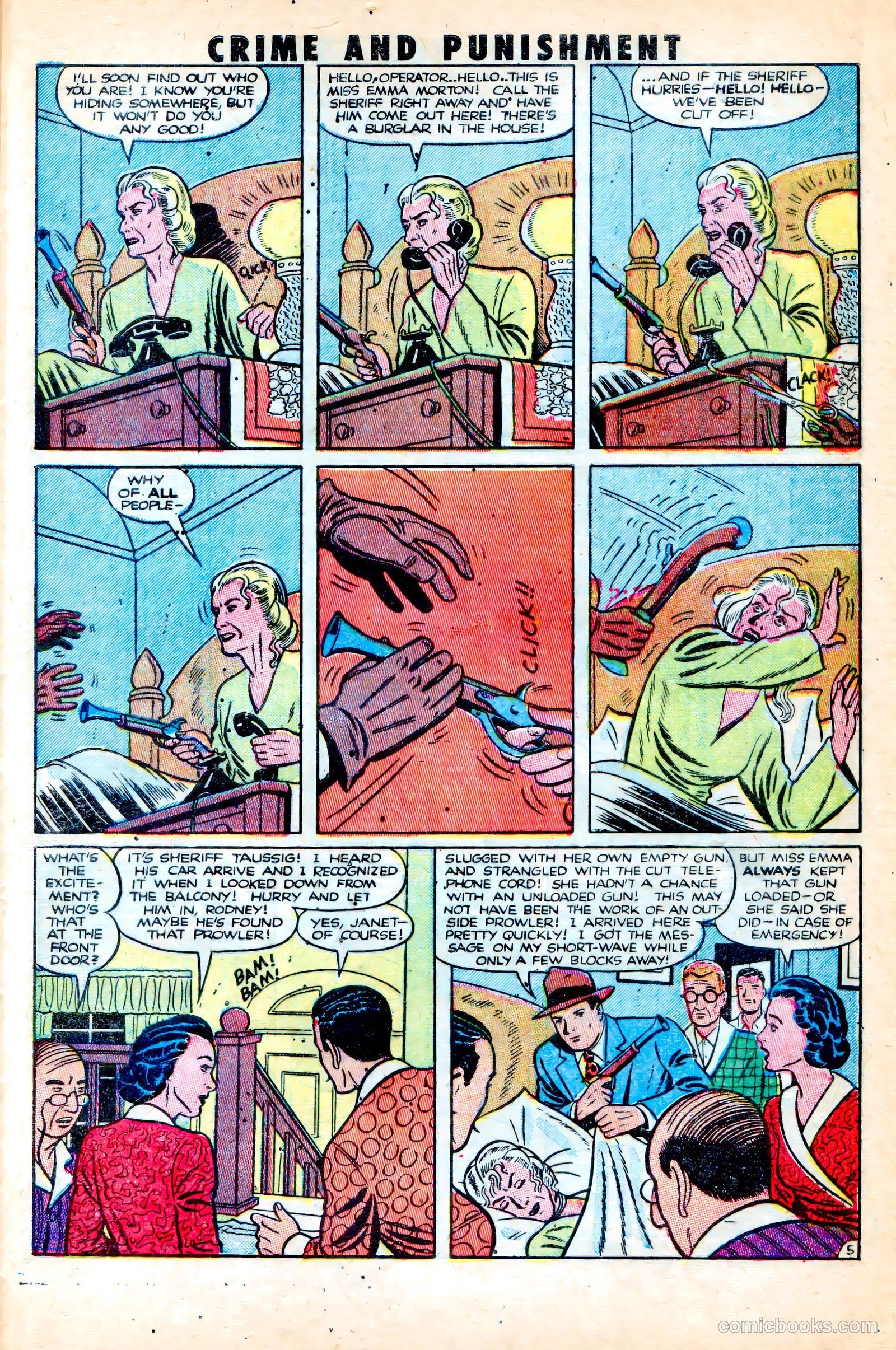 Crime and Punishment #42 (1951) — page 31 of 36