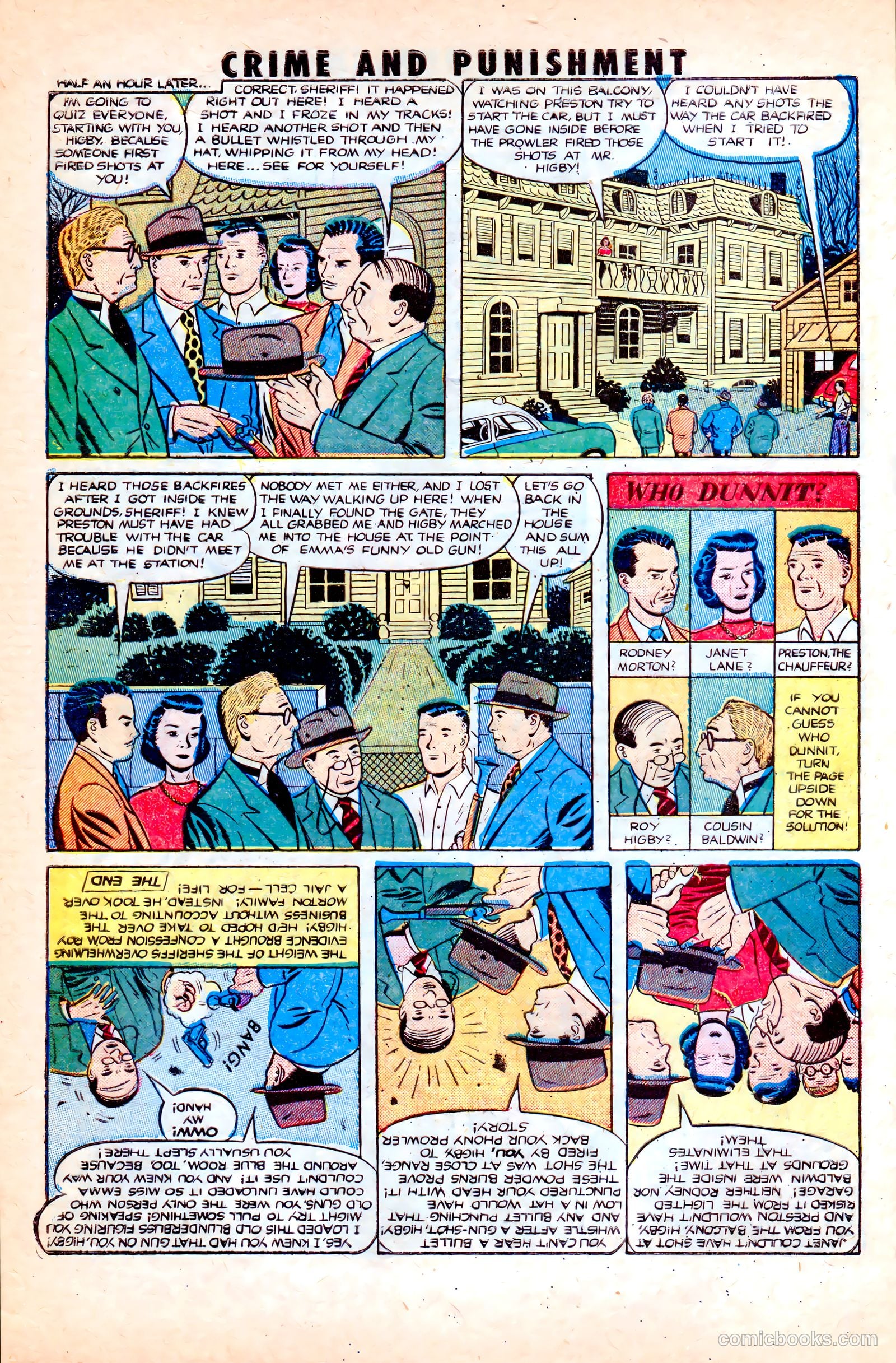 Crime and Punishment #42 (1951) — page 32 of 36