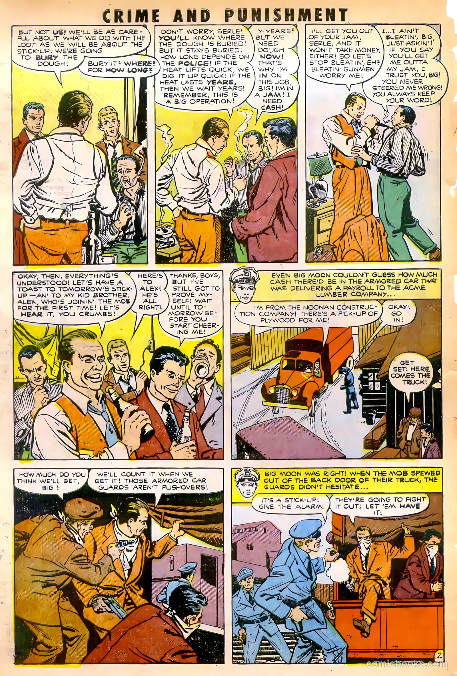 Crime and Punishment #43 (1951) — page 3 of 49