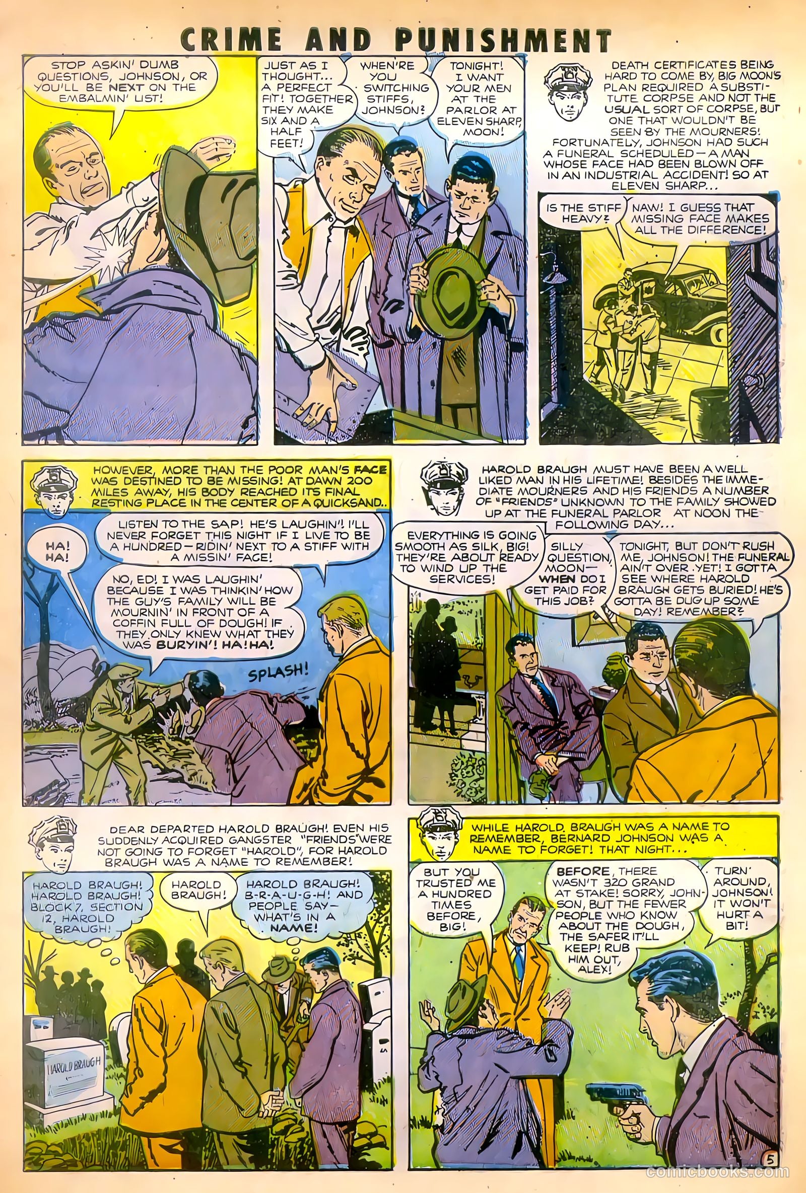 Crime and Punishment #43 (1951) — page 6 of 49