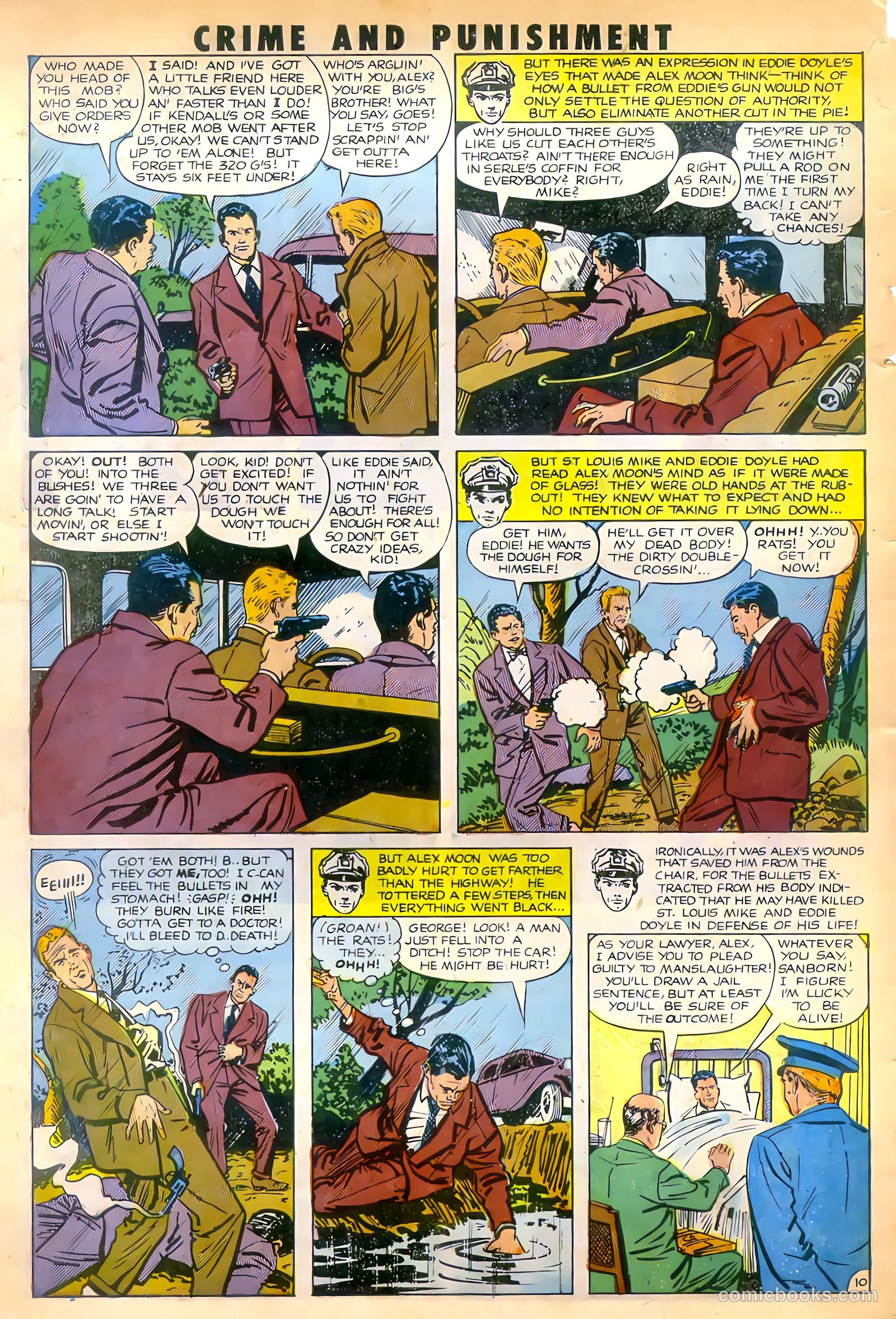 Crime and Punishment #43 (1951) — page 11 of 49