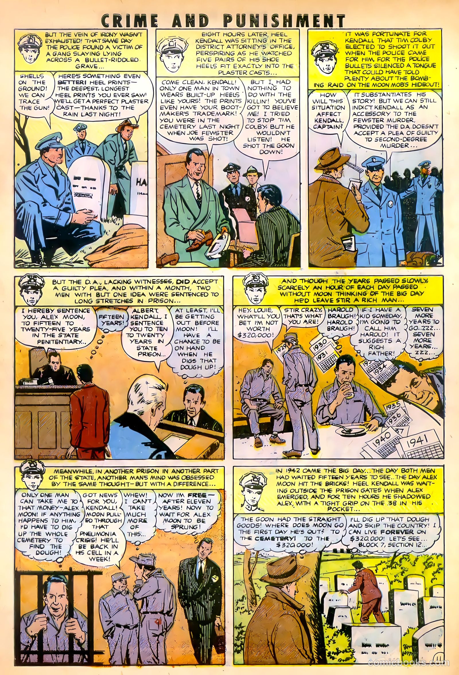Crime and Punishment #43 (1951) — page 12 of 49