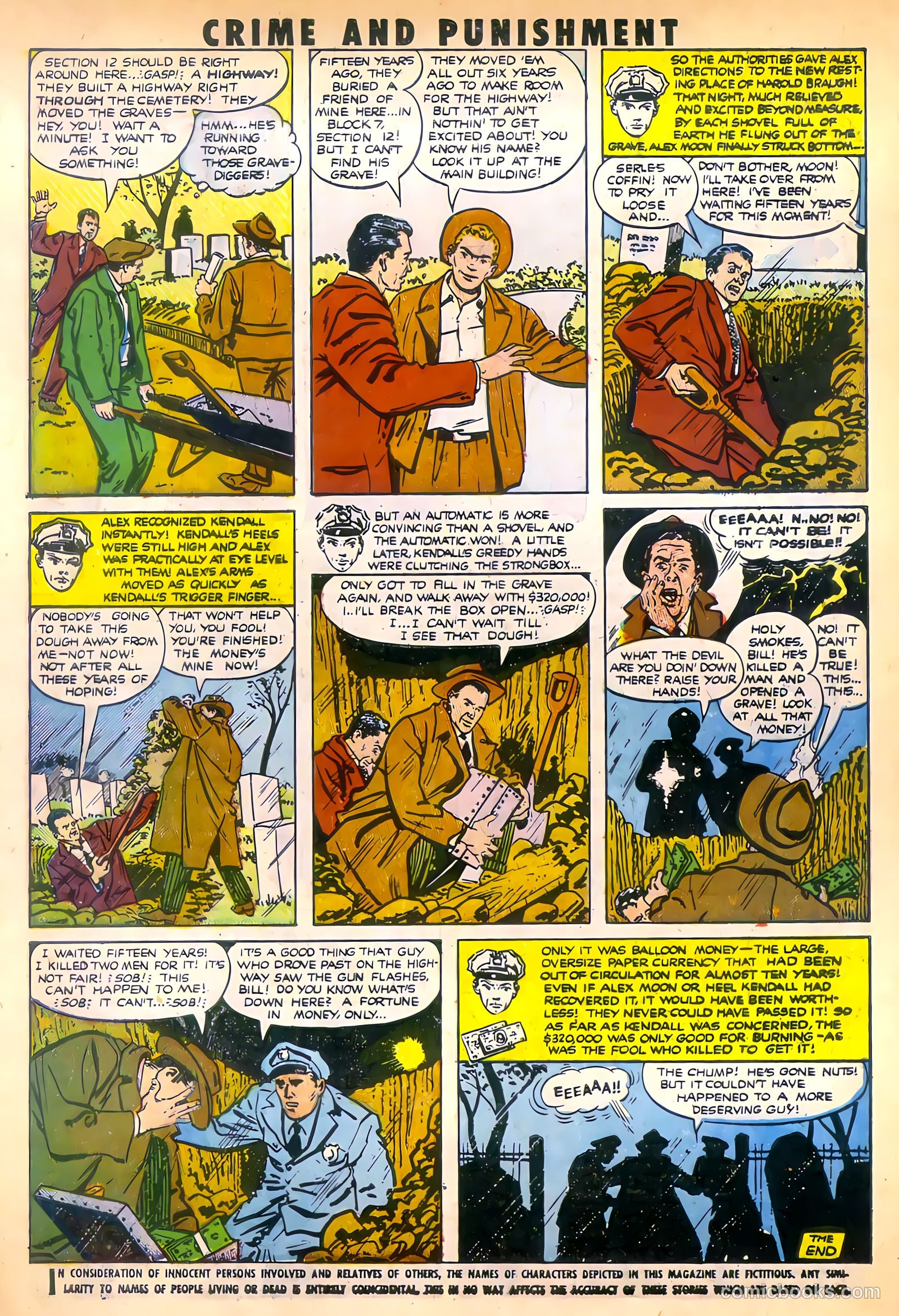 Crime and Punishment #43 (1951) — page 13 of 49