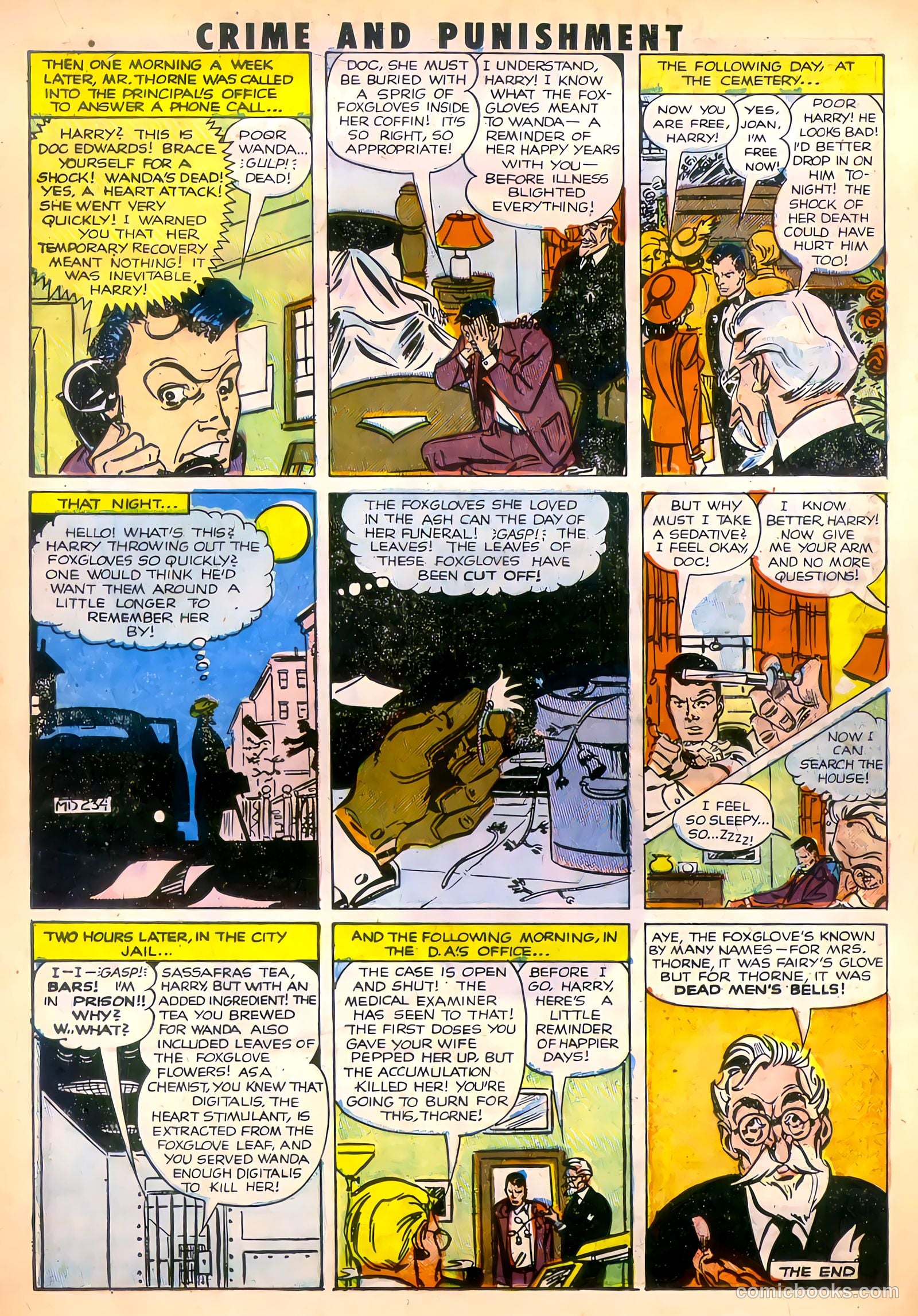 Crime and Punishment #43 (1951) — page 22 of 49